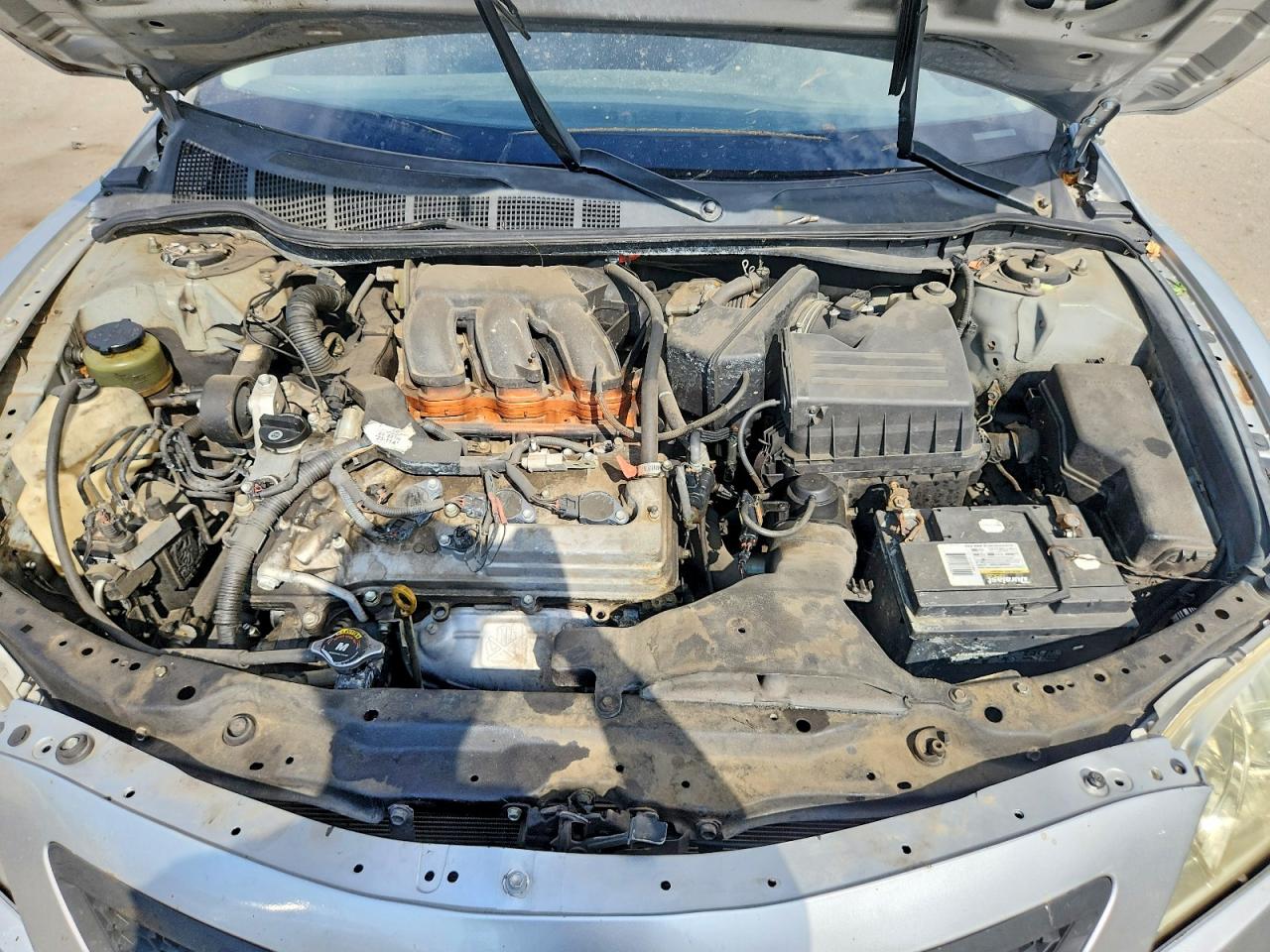 2007 Toyota Camry Se V6 Silver vin: 4T1BK46K97U534020