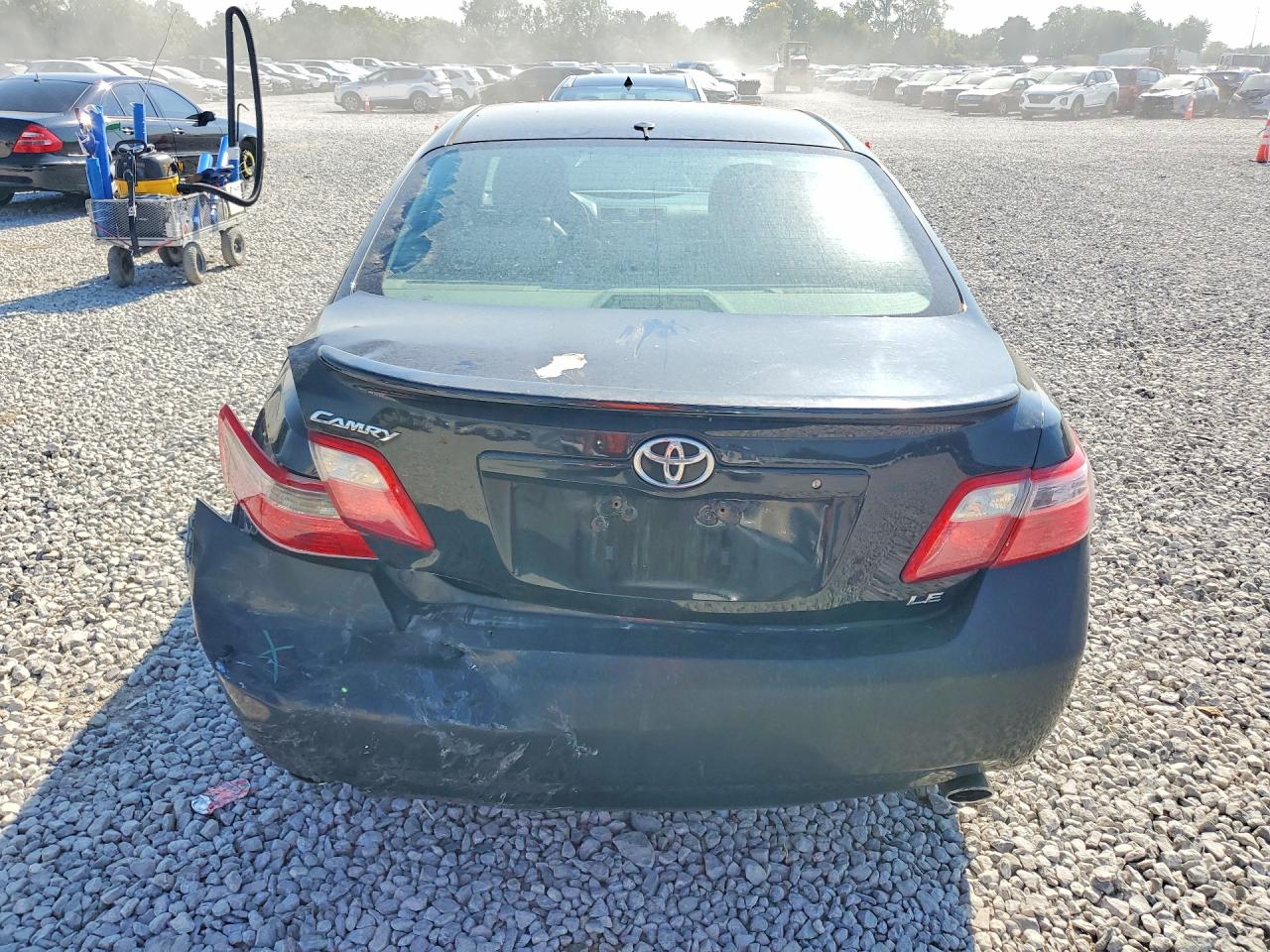 2007 Toyota Camry Le V6 Черный vin: 4T1BK46K97U535670