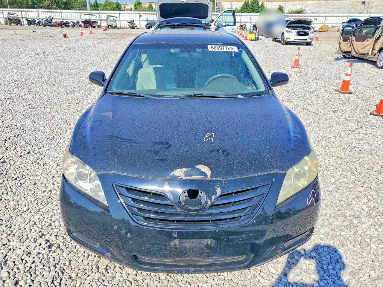 2007 Toyota Camry Le V6 Черный vin: 4T1BK46K97U535670
