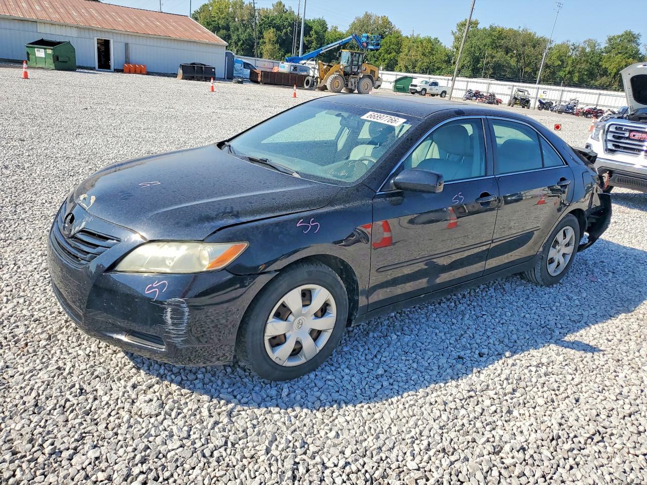 2007 Toyota Camry Le V6 Черный vin: 4T1BK46K97U535670