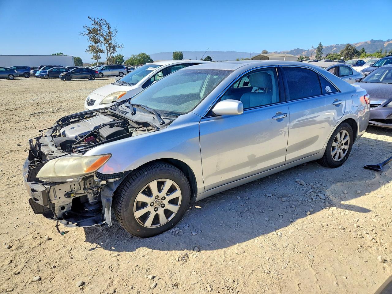 2007 Toyota Camry Xle V6 Silver vin: 4T1BK46K97U549214