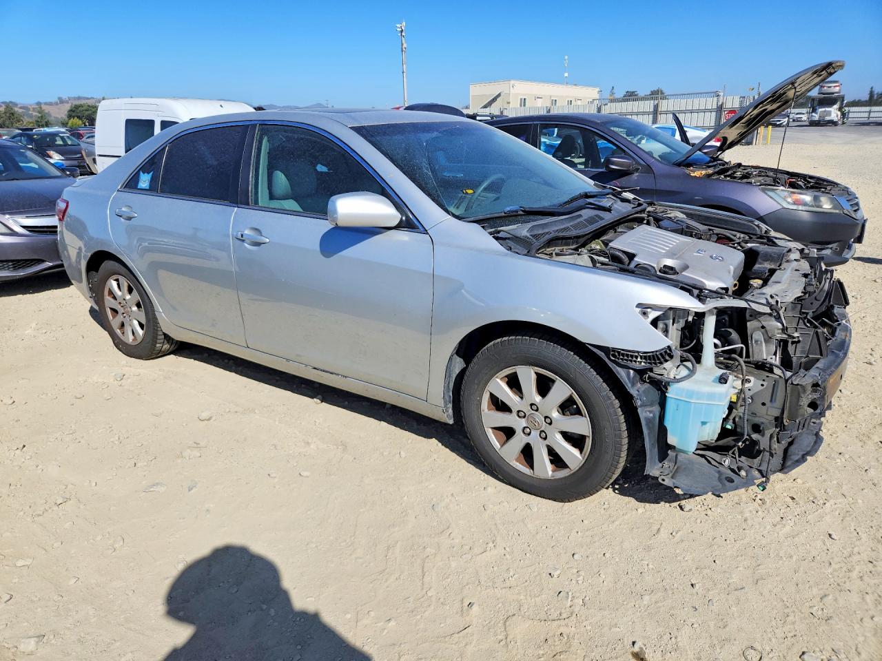 2007 Toyota Camry Xle V6 Silver vin: 4T1BK46K97U549214
