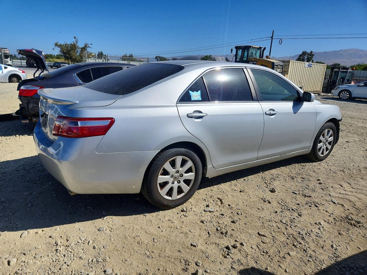 2007 Toyota Camry Xle V6 Silver vin: 4T1BK46K97U549214