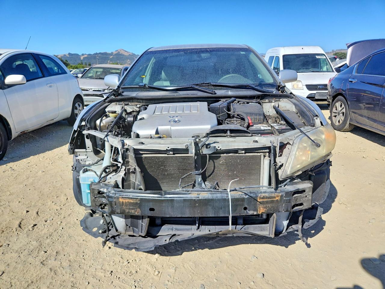 2007 Toyota Camry Xle V6 Silver vin: 4T1BK46K97U549214