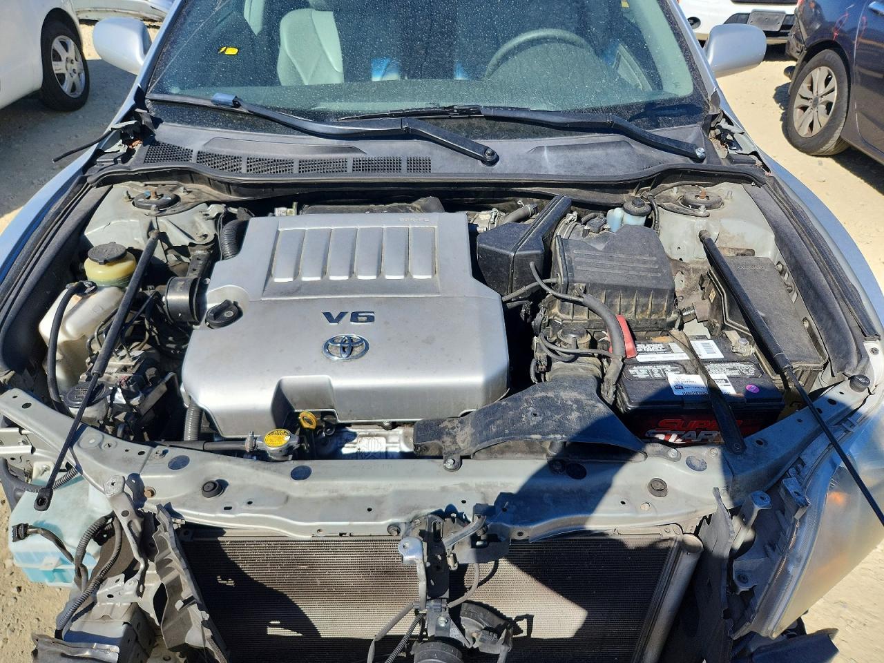 2007 Toyota Camry Xle V6 Silver vin: 4T1BK46K97U549214