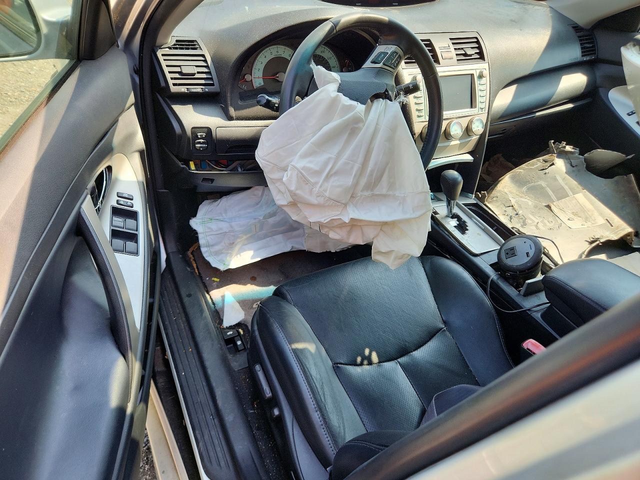 2007 Toyota Camry Se V6 Silver vin: 4T1BK46K97U553831