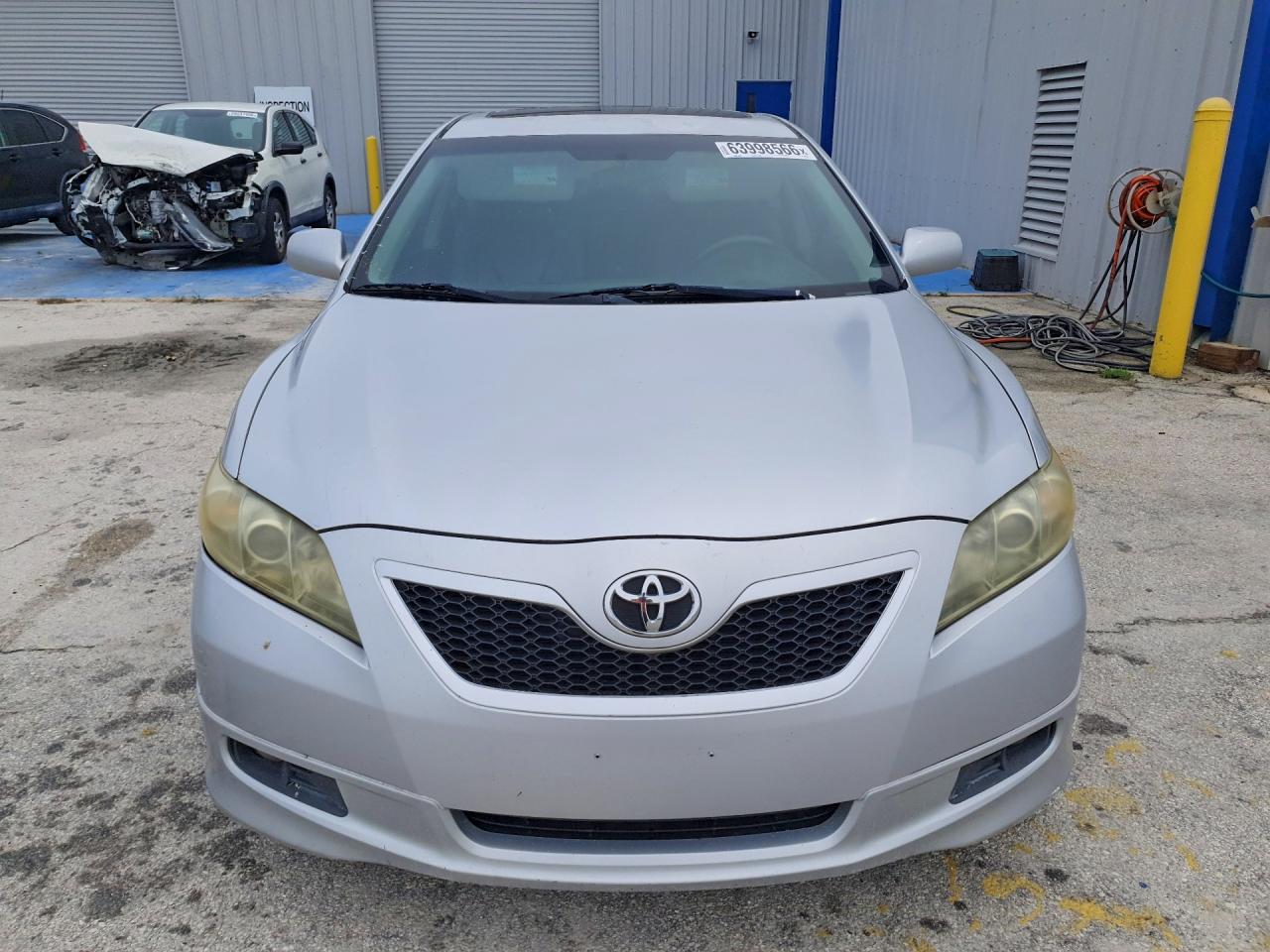 2007 Toyota Camry Se V6 Silver vin: 4T1BK46K97U556535