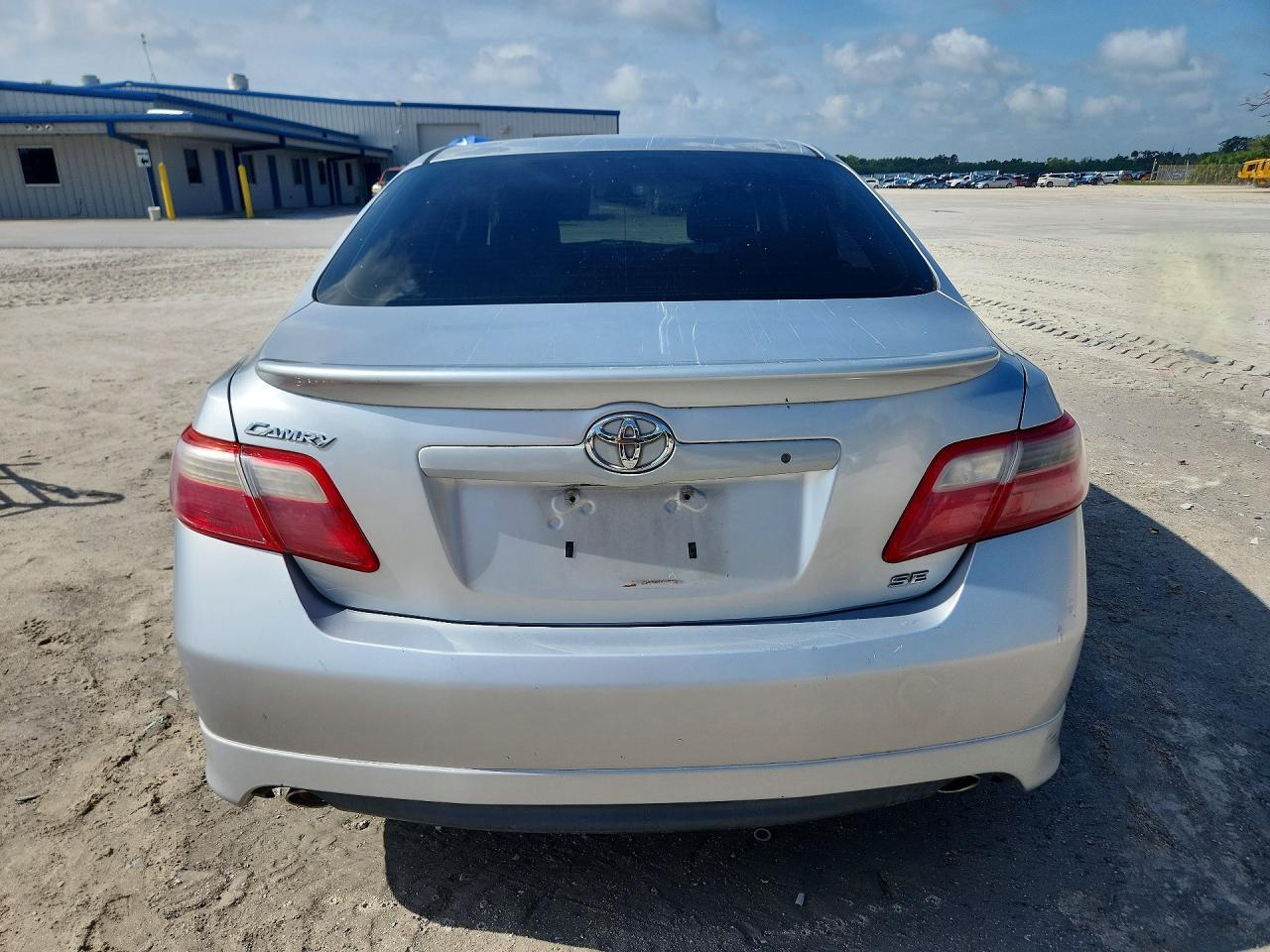 2007 Toyota Camry Se V6 Silver vin: 4T1BK46K97U556535
