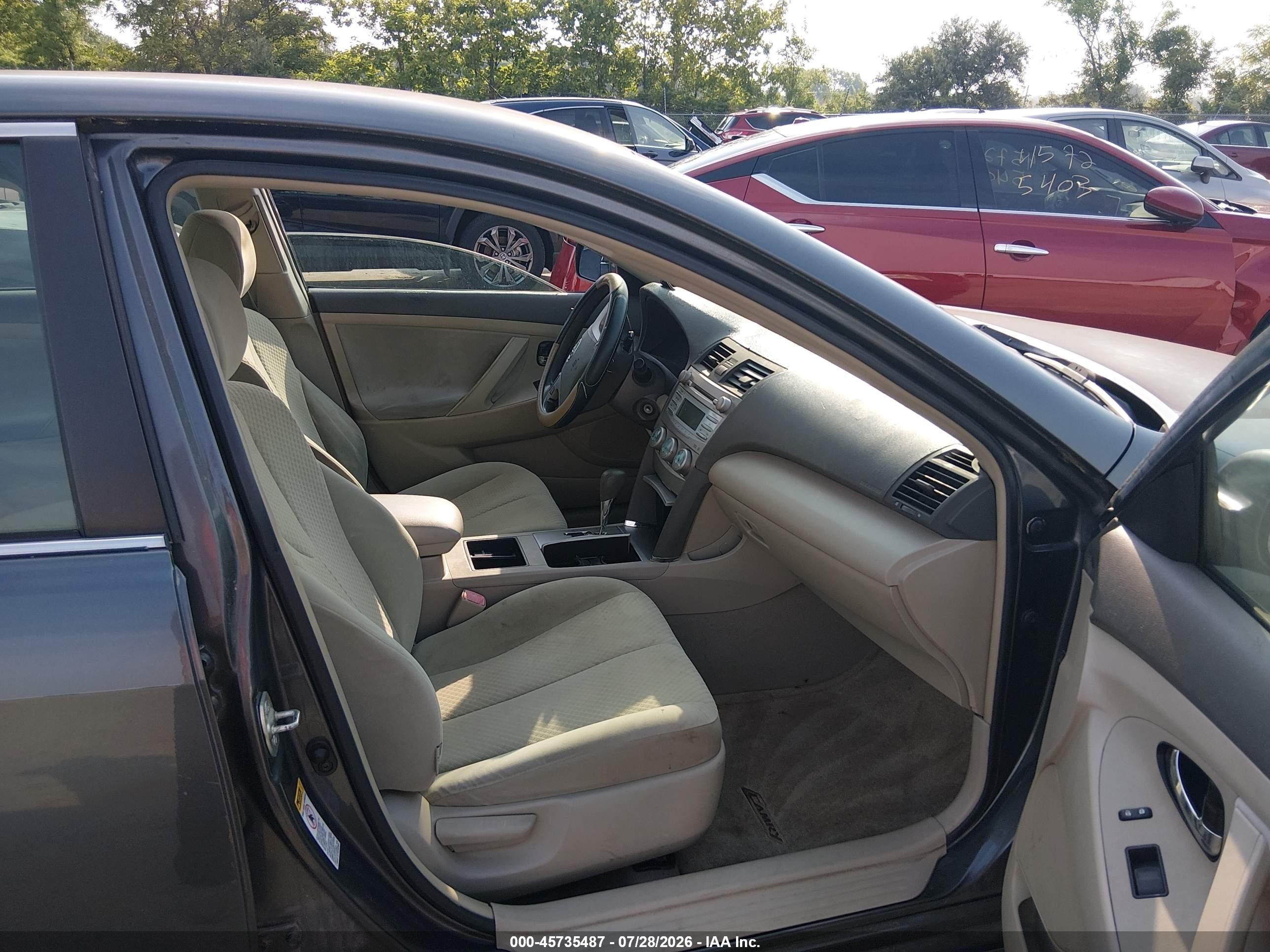 2007 Toyota Camry Le V6 Beige vin: 4T1BK46K97U556566