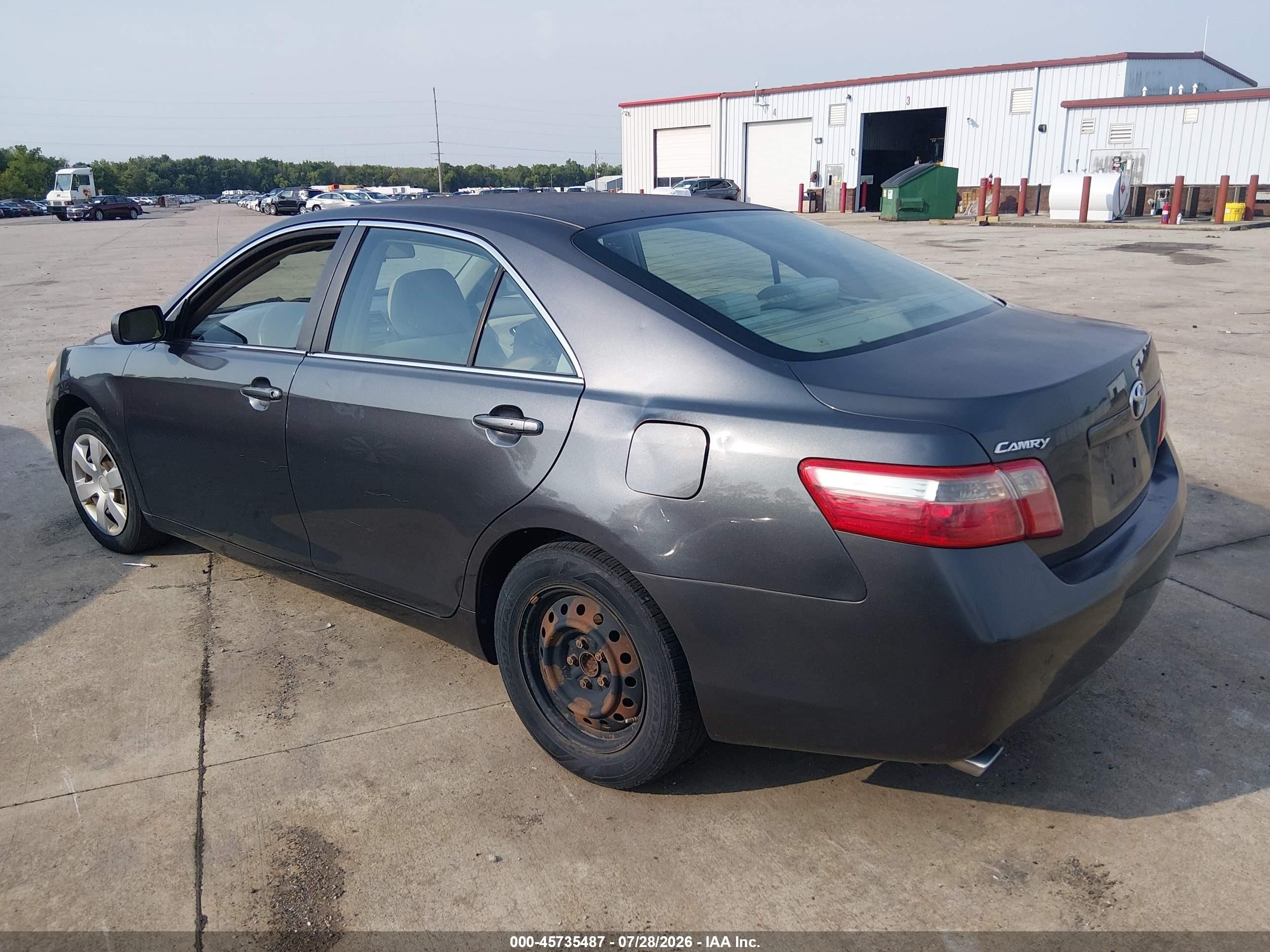 2007 Toyota Camry Le V6 Beige vin: 4T1BK46K97U556566
