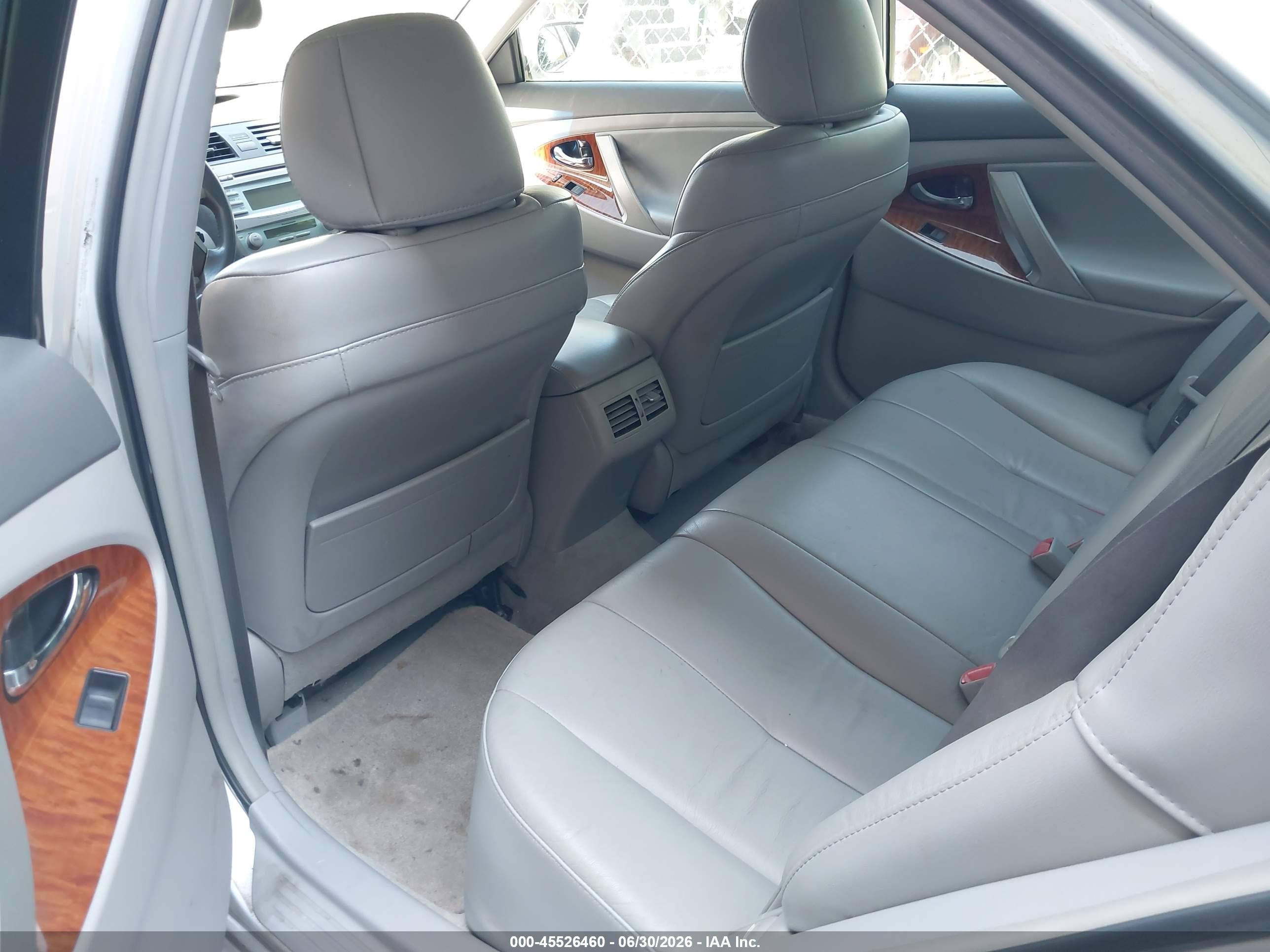 2008 Toyota Camry Xle V6 Silver vin: 4T1BK46K98U054609