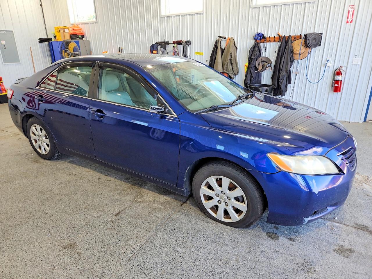 2008 Toyota Camry Xle V6 Blue vin: 4T1BK46K98U057686