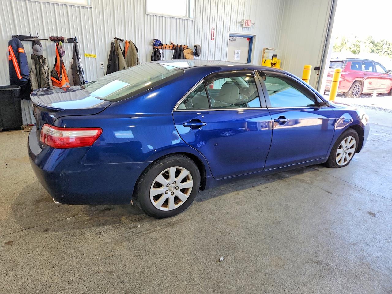2008 Toyota Camry Xle V6 Blue vin: 4T1BK46K98U057686