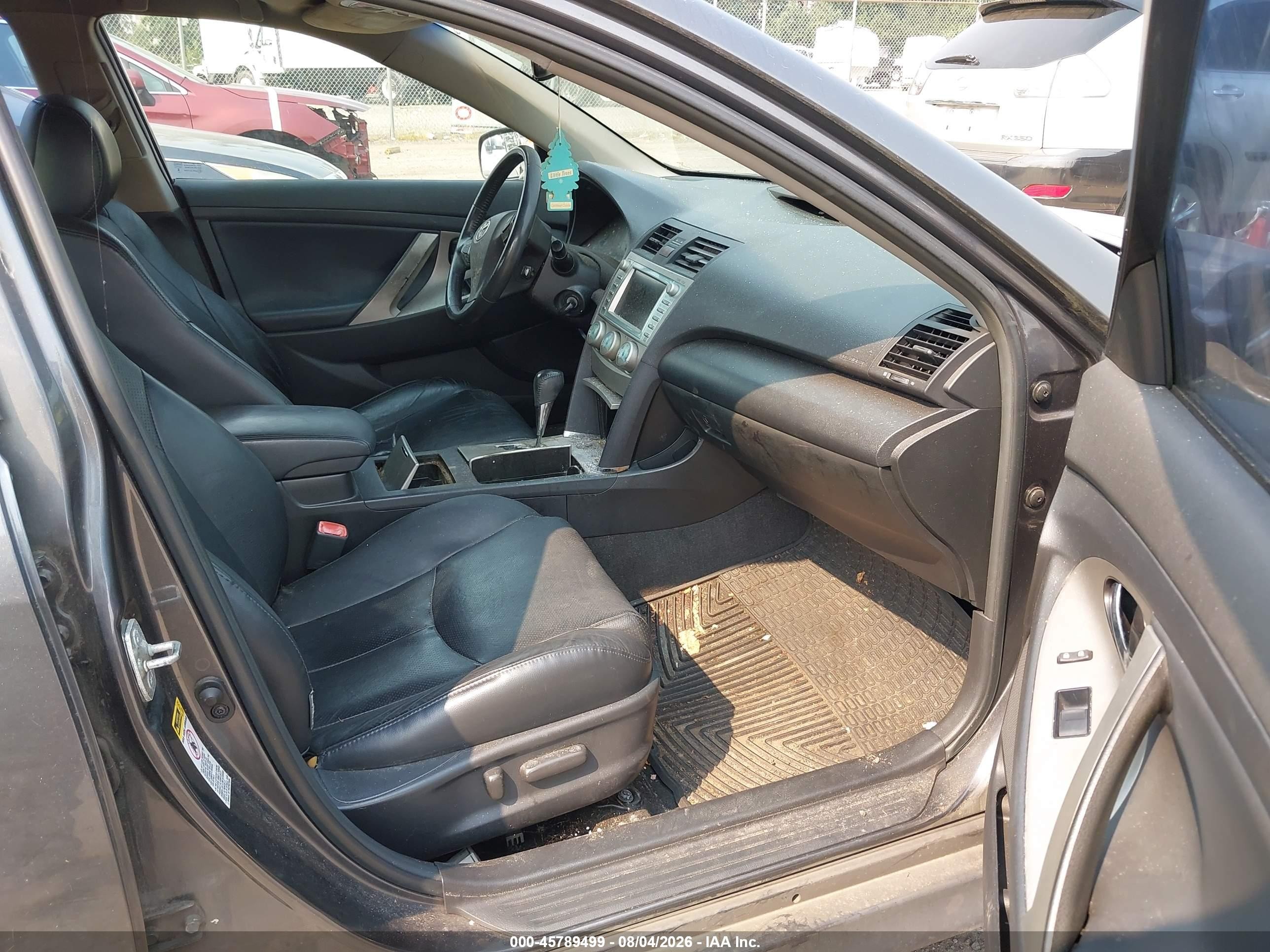 2008 Toyota Camry Se Gray vin: 4T1BK46K98U058336