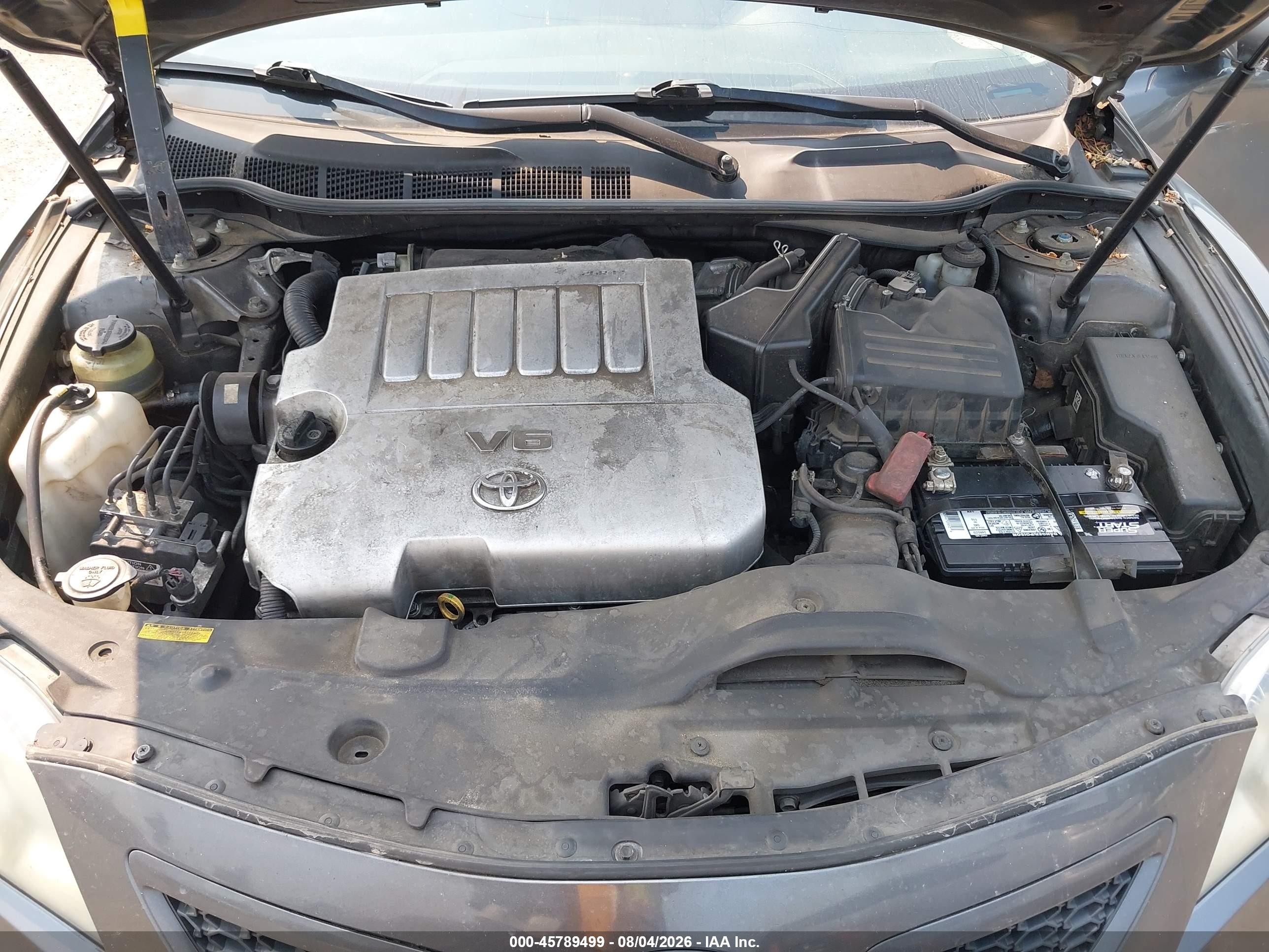 2008 Toyota Camry Se Gray vin: 4T1BK46K98U058336