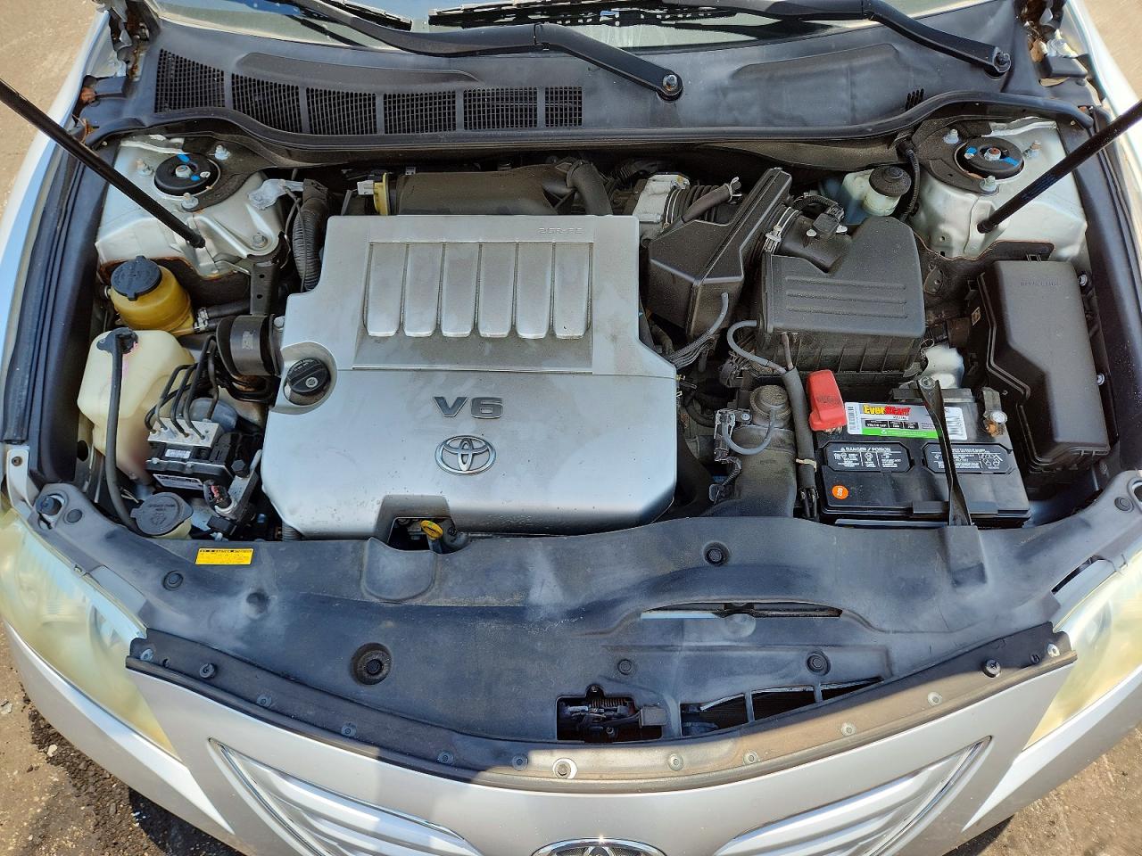 2008 Toyota Camry Xle V6 Silver vin: 4T1BK46K98U572039