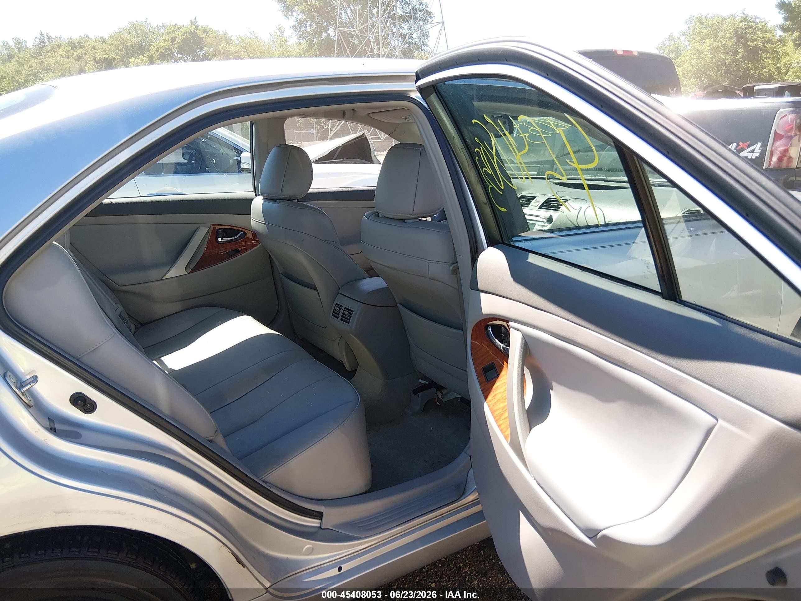 2009 Toyota Camry Xle V6 Silver vin: 4T1BK46K99U073694