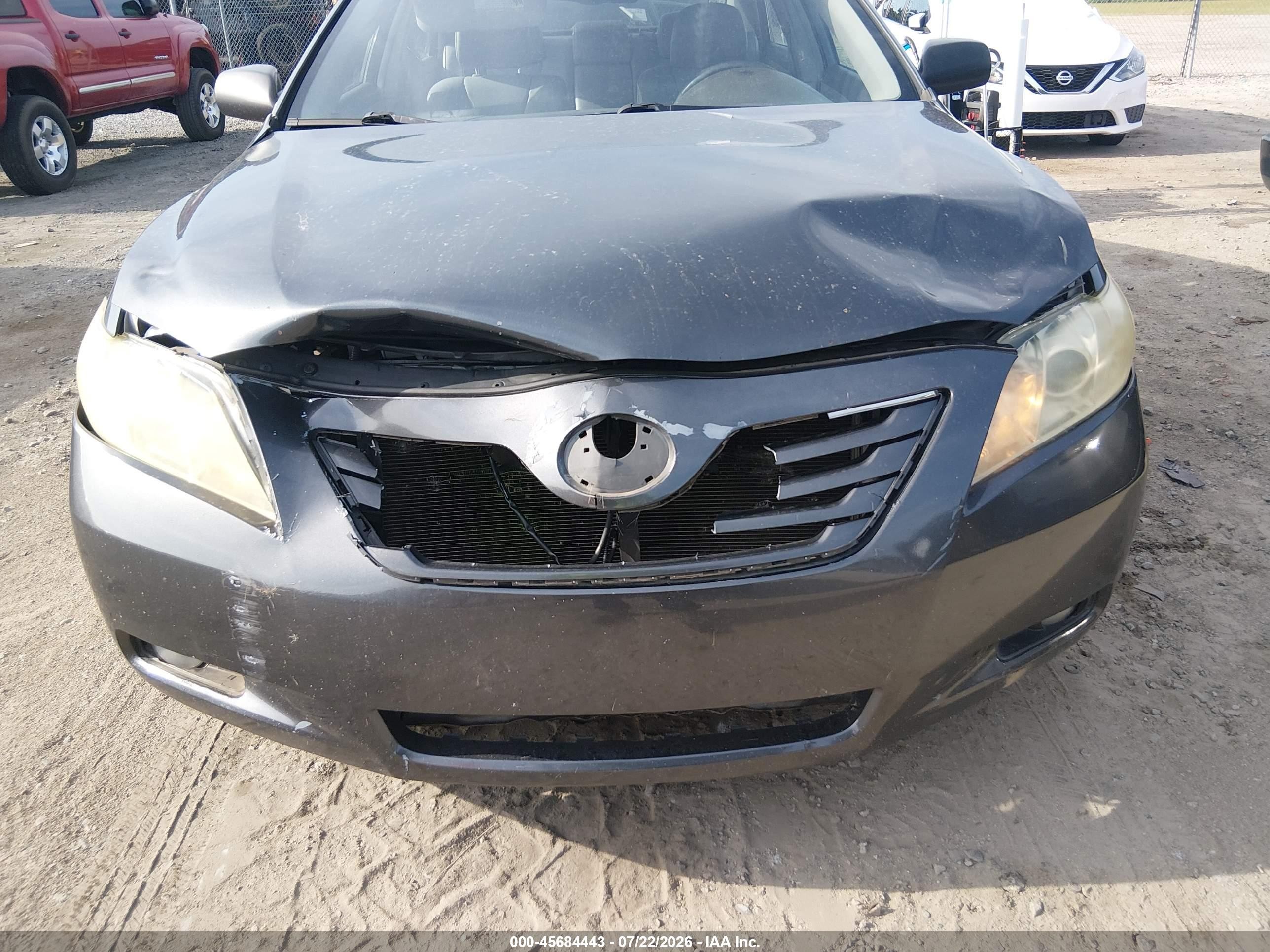 2009 Toyota Camry Xle V6 Black vin: 4T1BK46K99U078264