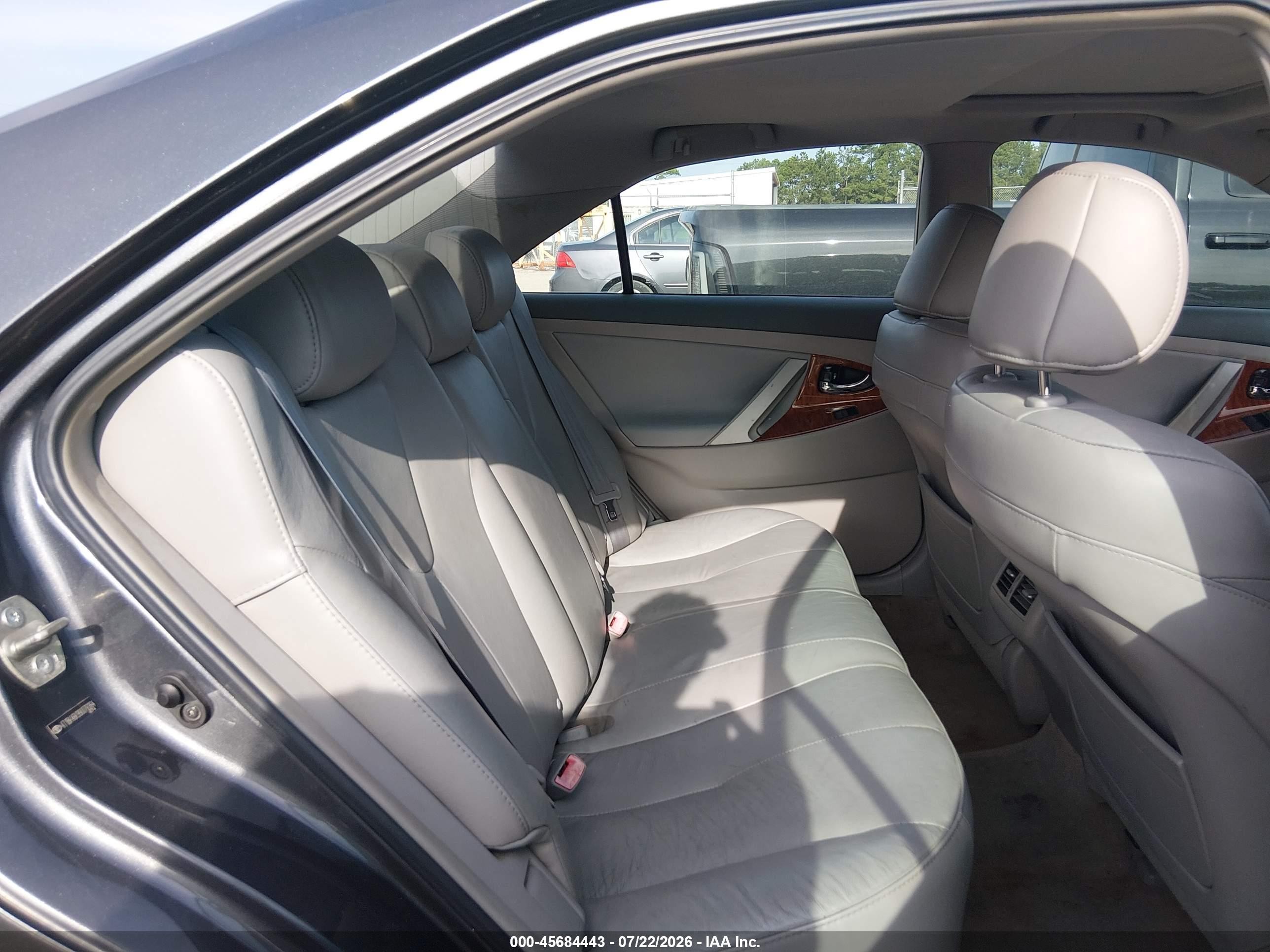 2009 Toyota Camry Xle V6 Black vin: 4T1BK46K99U078264