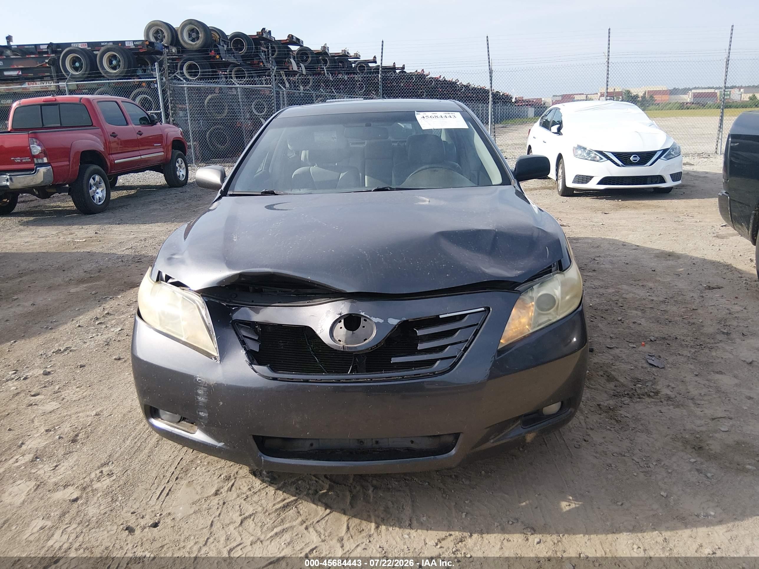 2009 Toyota Camry Xle V6 Black vin: 4T1BK46K99U078264