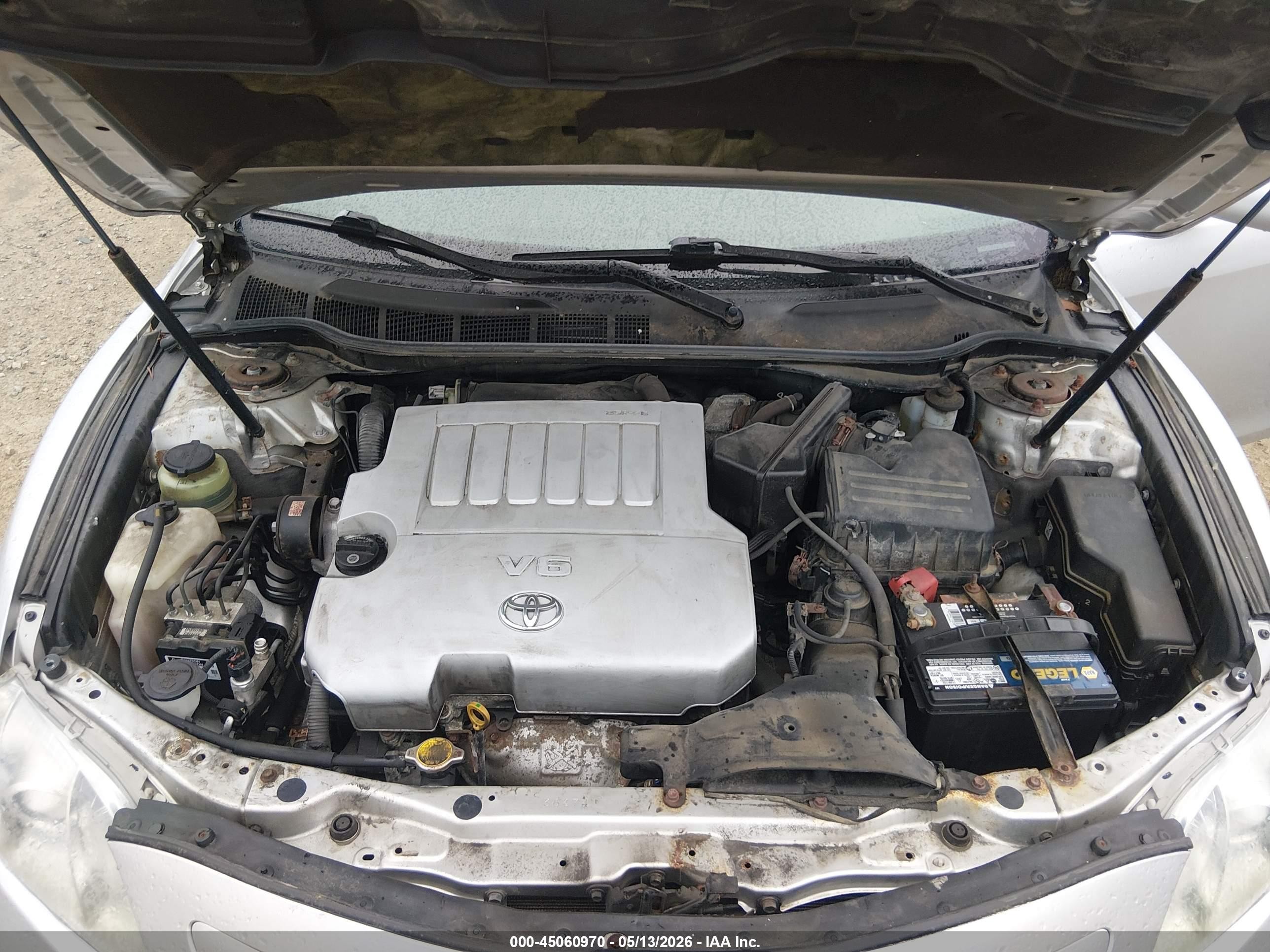 2009 Toyota Camry Se V6 Silver vin: 4T1BK46K99U078491