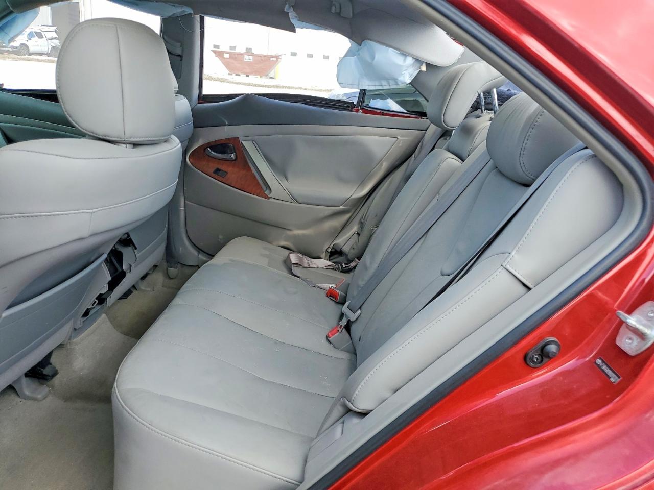 2009 Toyota Camry Xle V6 Red vin: 4T1BK46K99U093301