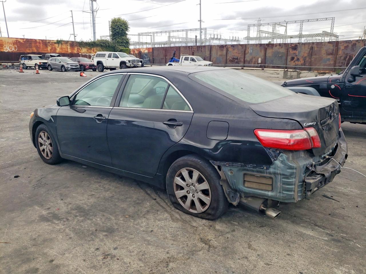 2009 Toyota Camry Xle V6 Black vin: 4T1BK46K99U577534