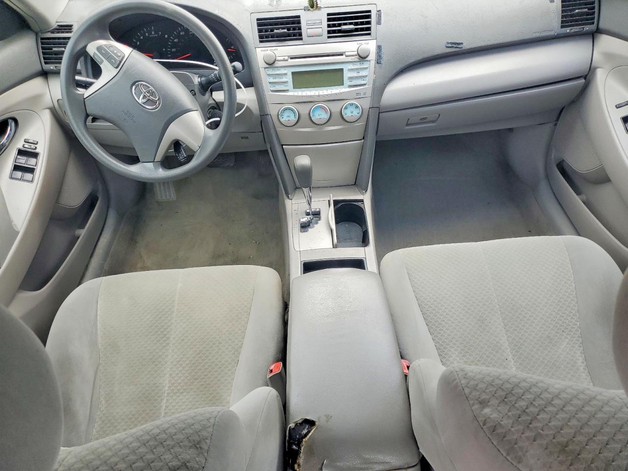 2009 Toyota Camry Le V6 White vin: 4T1BK46K99U591224