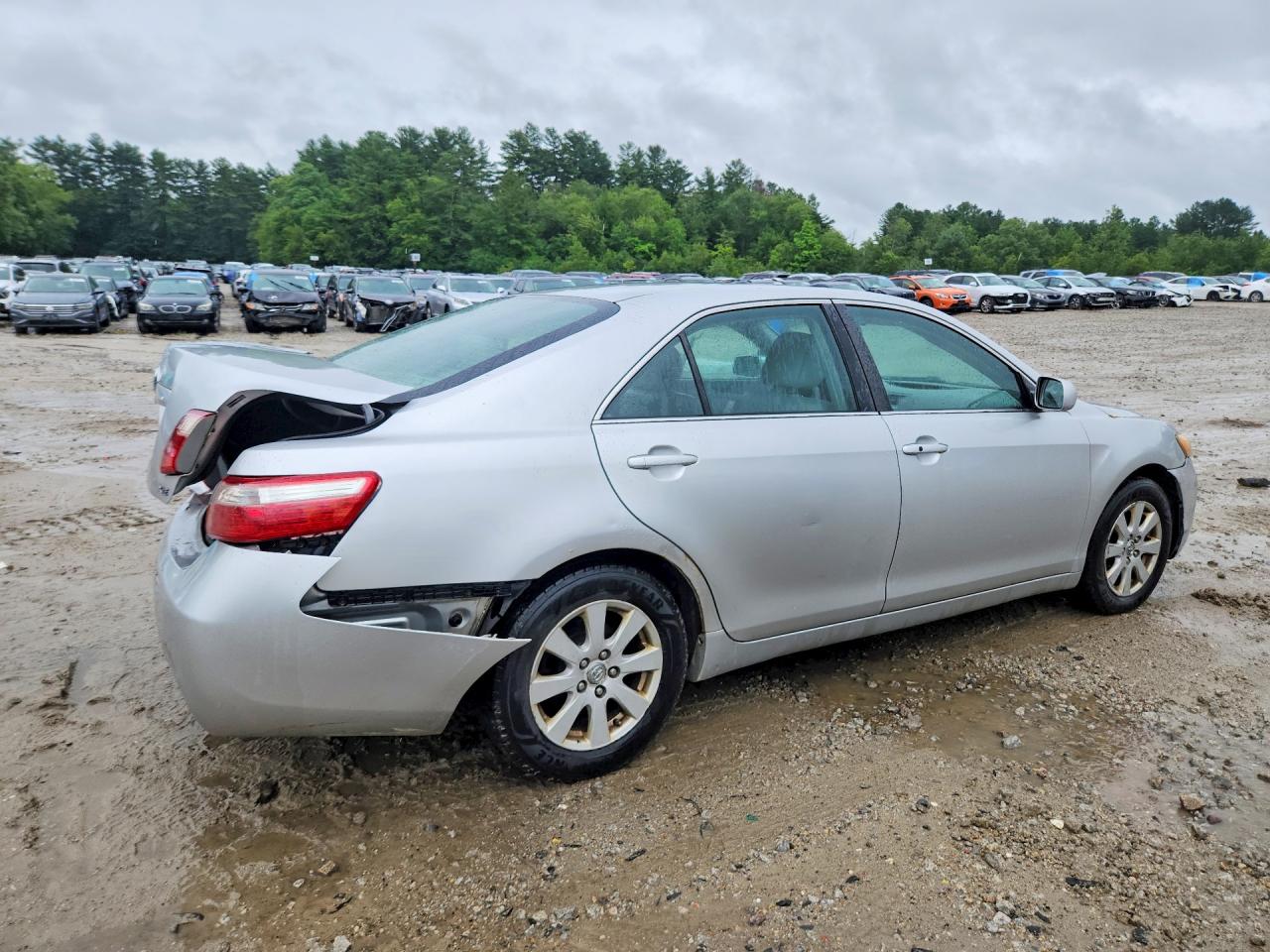 2009 Toyota Camry Xle V6 Silver vin: 4T1BK46K99U595371