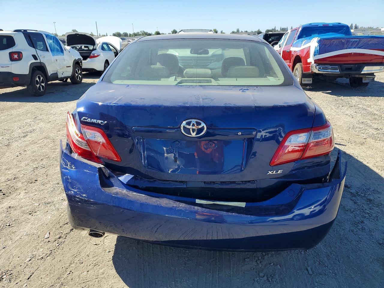 2007 Toyota Camry Xle V6 Blue vin: 4T1BK46KX7U007412