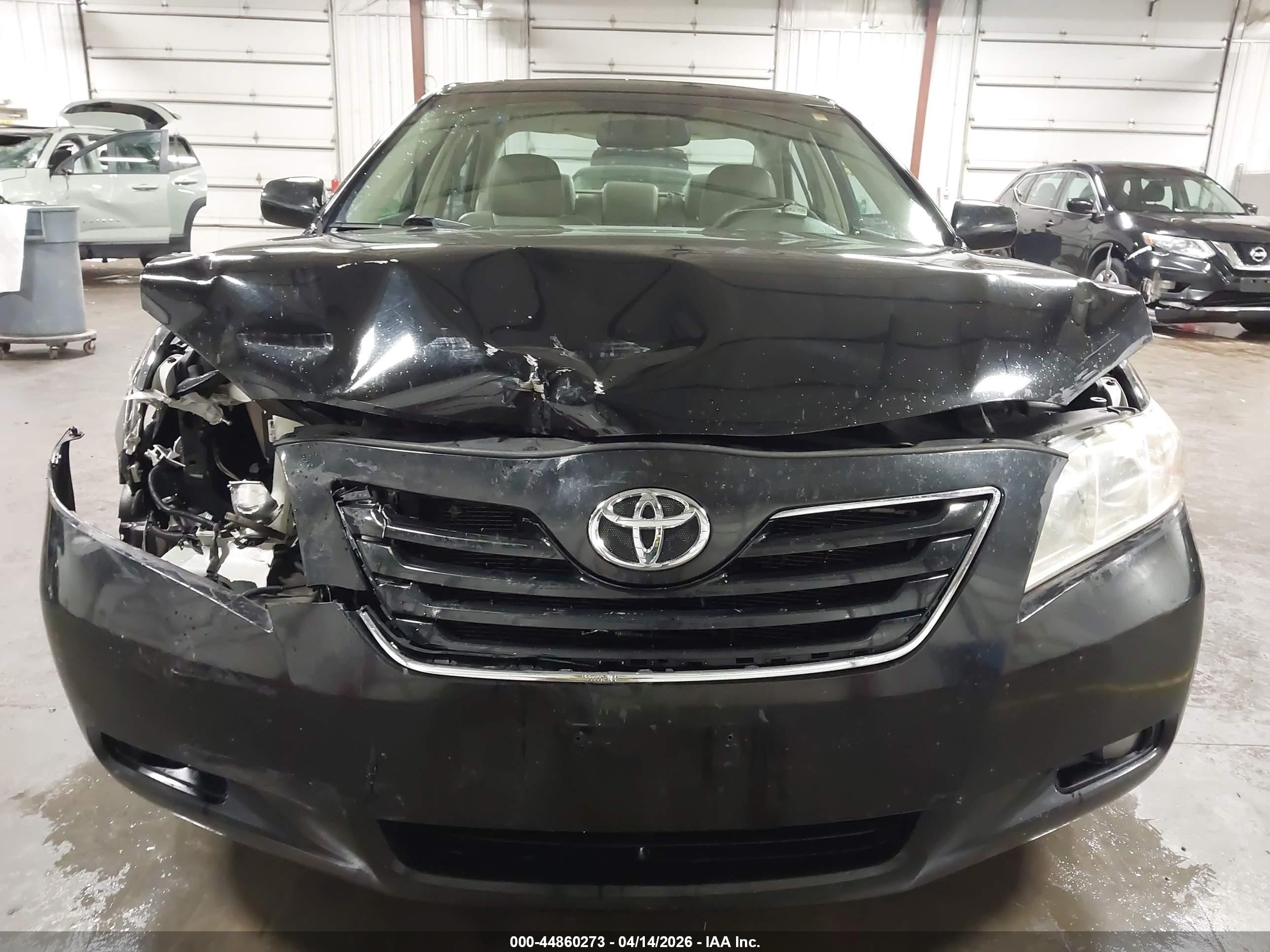 2007 Toyota Camry Xle V6 Black vin: 4T1BK46KX7U040880