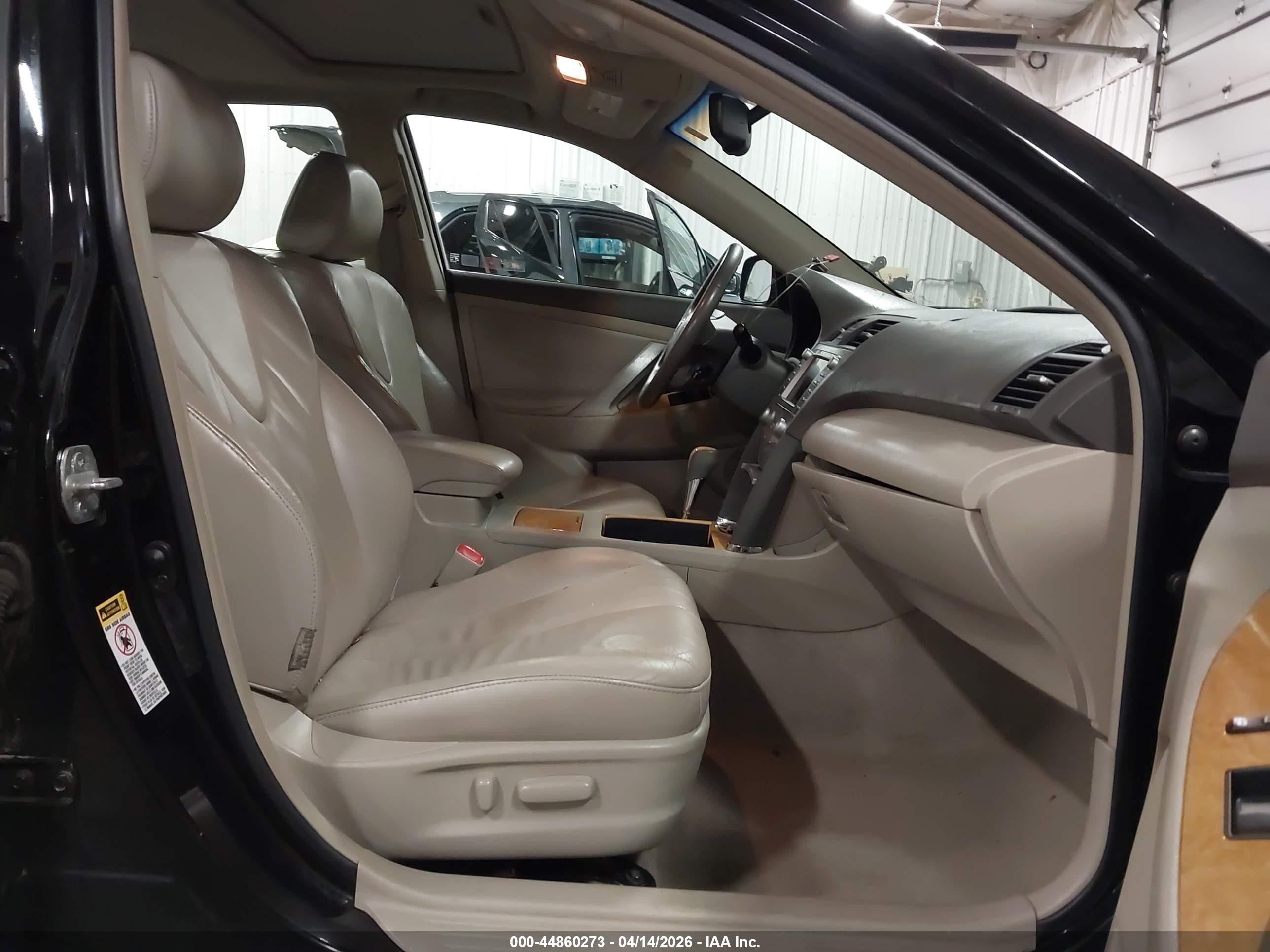 2007 Toyota Camry Xle V6 Black vin: 4T1BK46KX7U040880