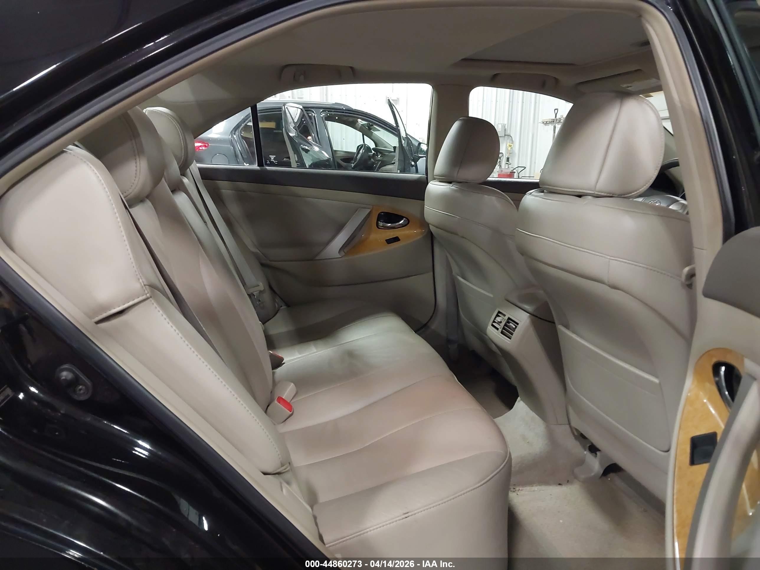 2007 Toyota Camry Xle V6 Black vin: 4T1BK46KX7U040880