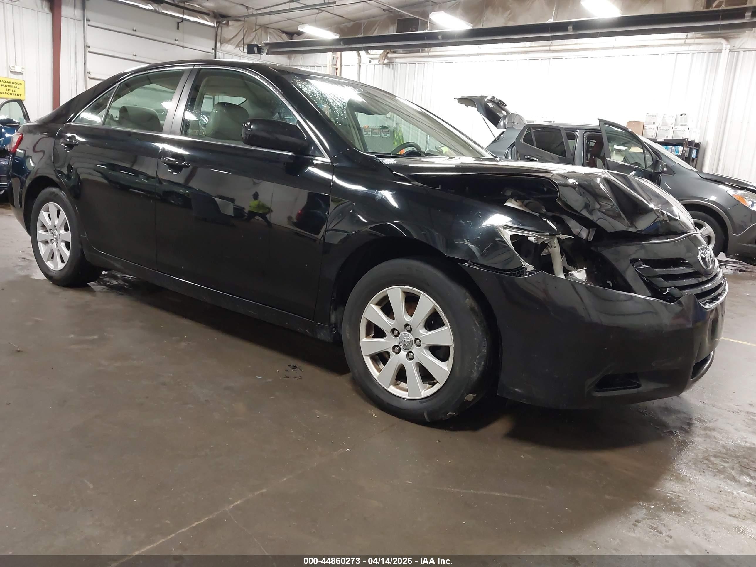 2007 Toyota Camry Xle V6 Black vin: 4T1BK46KX7U040880
