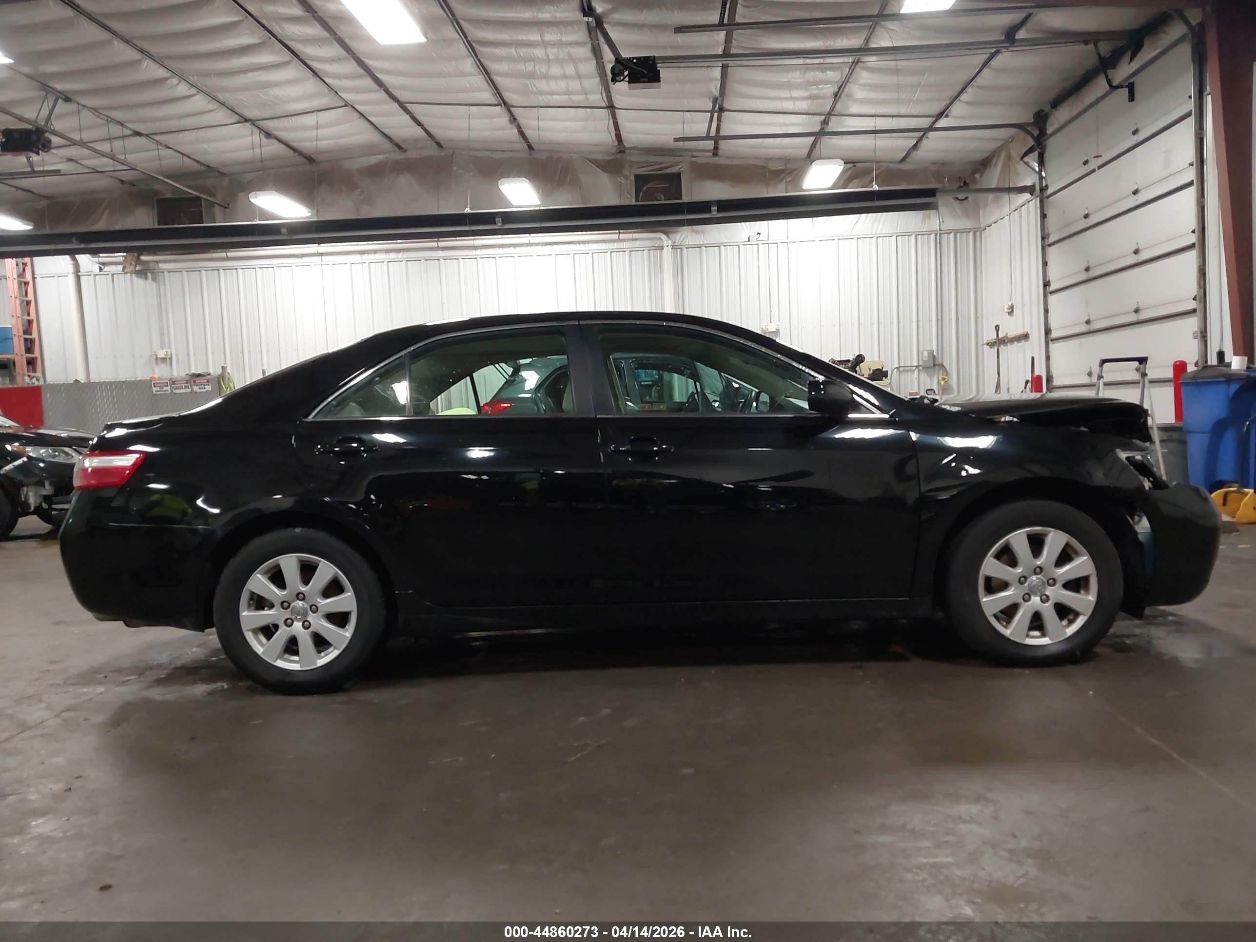 2007 Toyota Camry Xle V6 Black vin: 4T1BK46KX7U040880