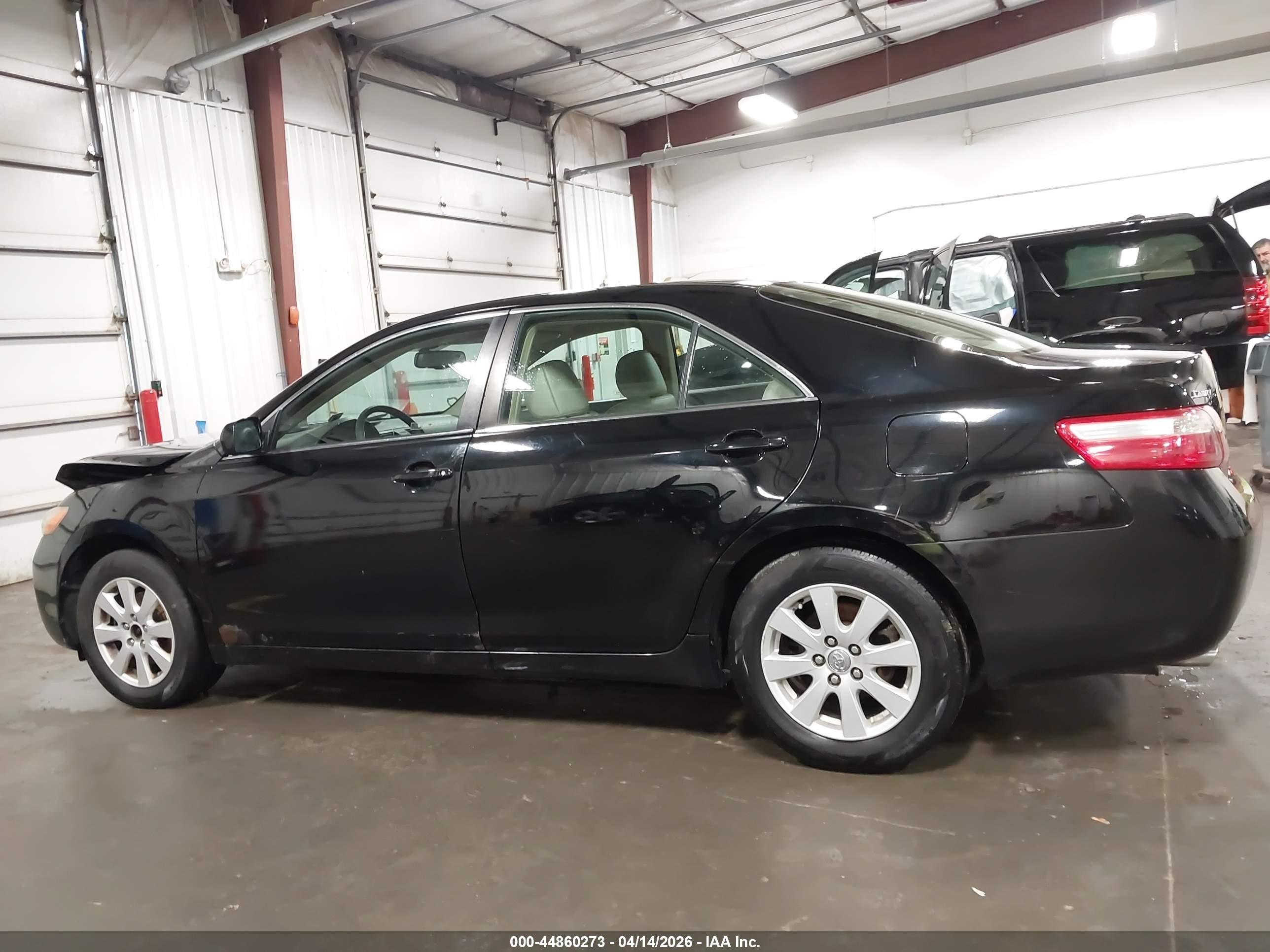 2007 Toyota Camry Xle V6 Black vin: 4T1BK46KX7U040880
