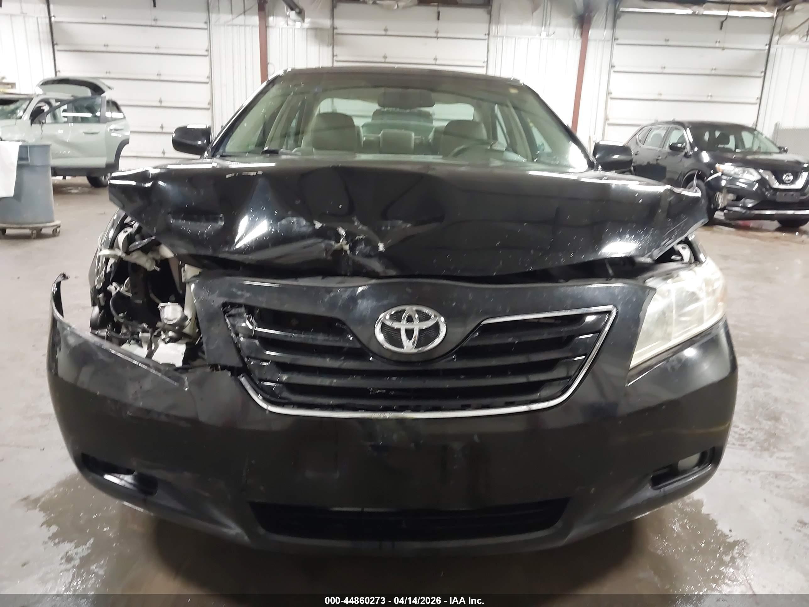 2007 Toyota Camry Xle V6 Black vin: 4T1BK46KX7U040880