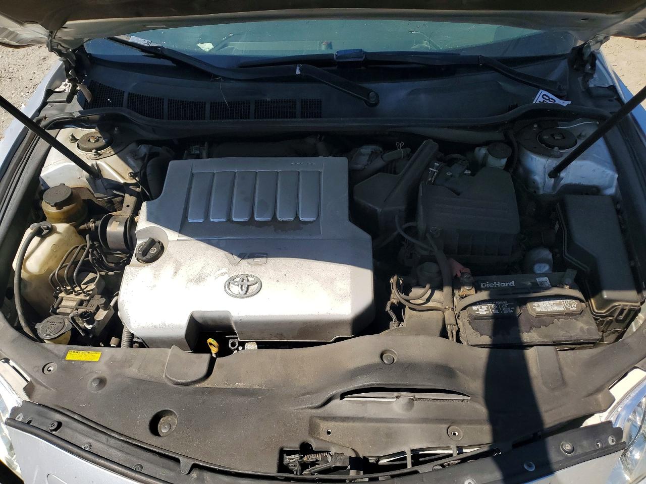 2007 Toyota Camry Se V6 Silver vin: 4T1BK46KX7U045142