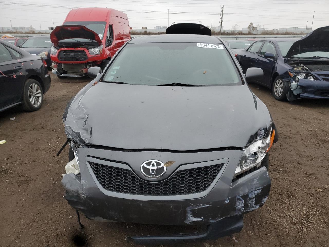 2007 Toyota Camry Le Gray vin: 4T1BK46KX7U046680