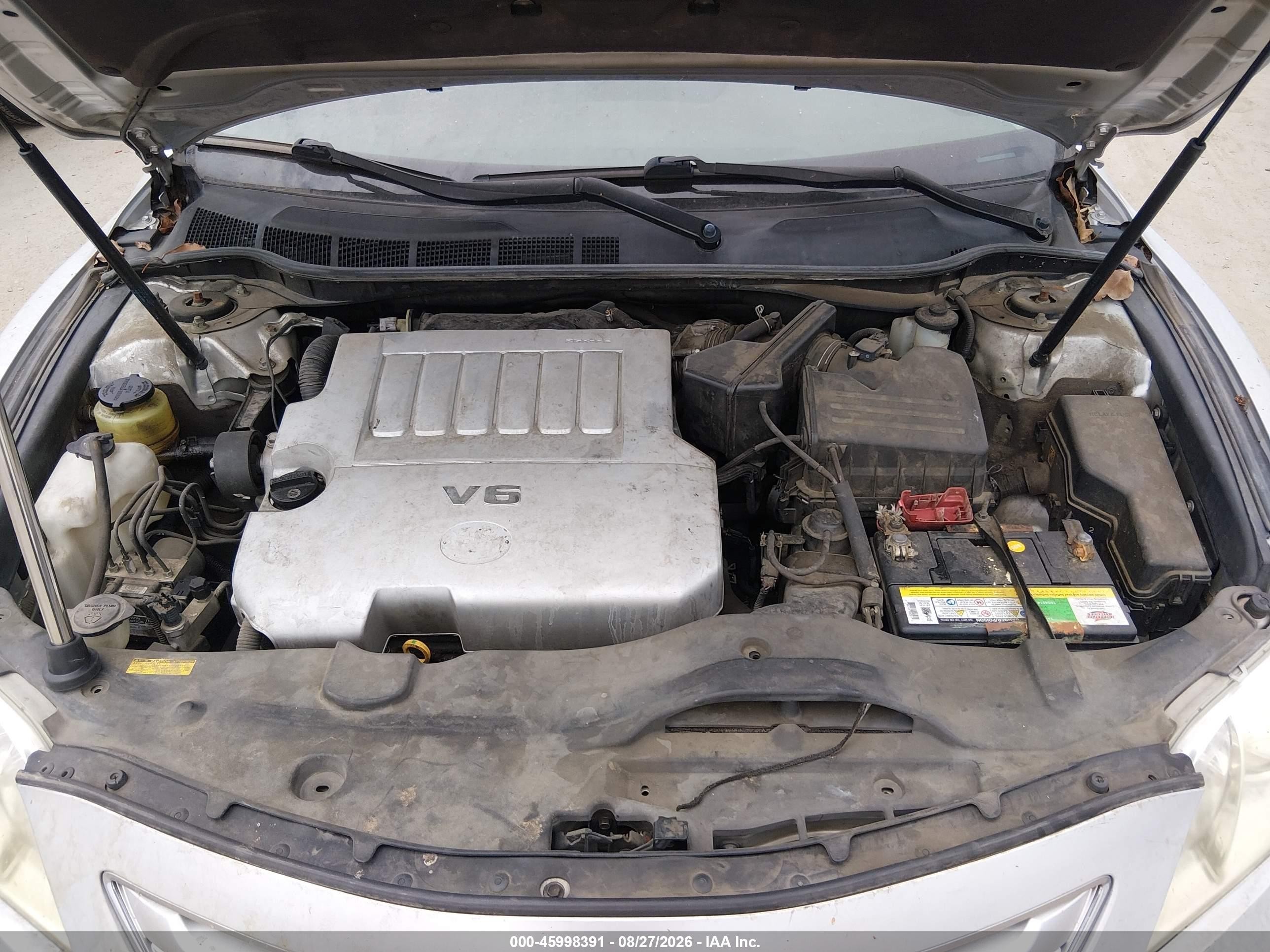 2007 Toyota Camry Xle V6 Gray vin: 4T1BK46KX7U052222