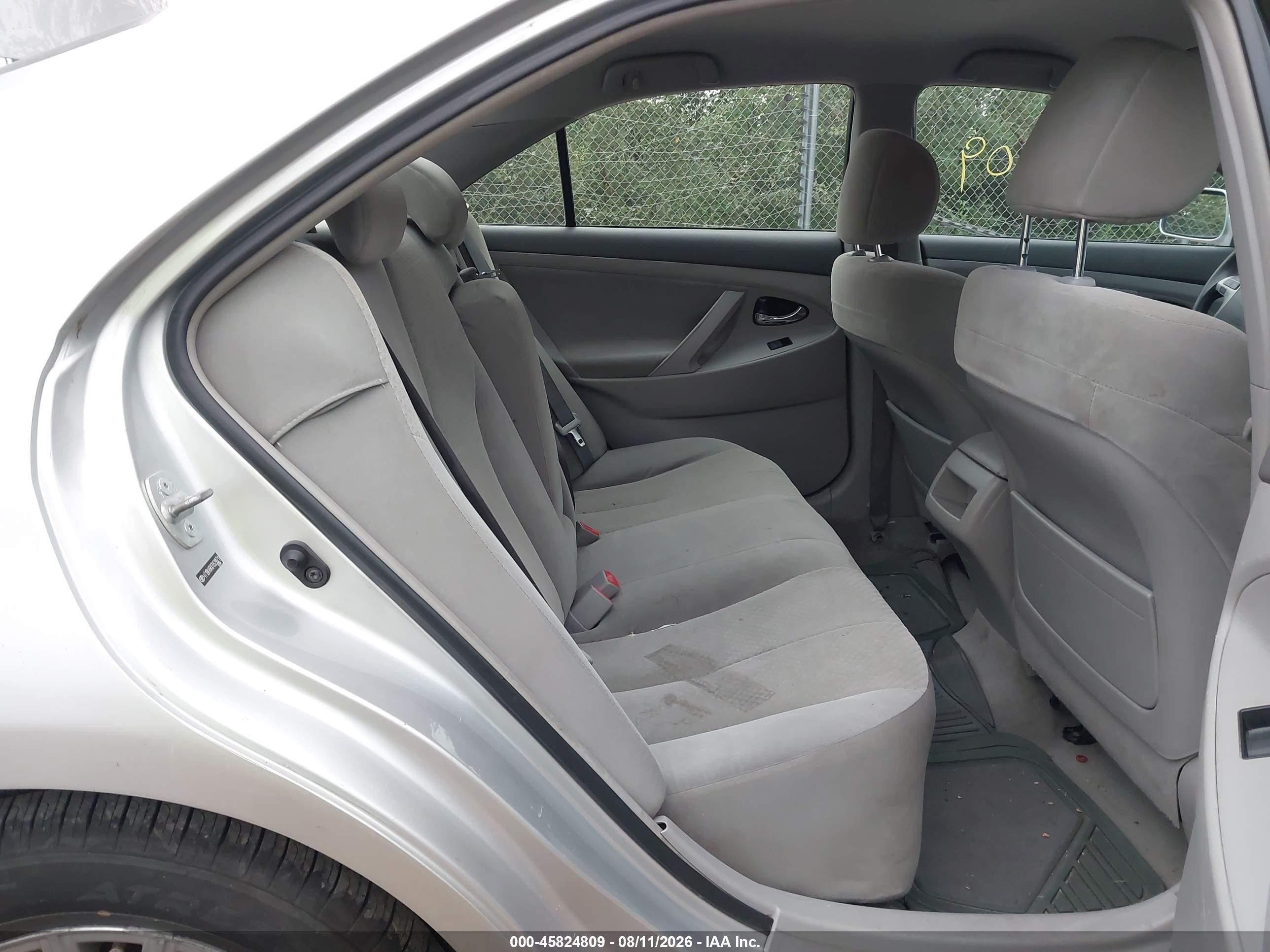 2007 Toyota Camry Le V6 Silver vin: 4T1BK46KX7U529571