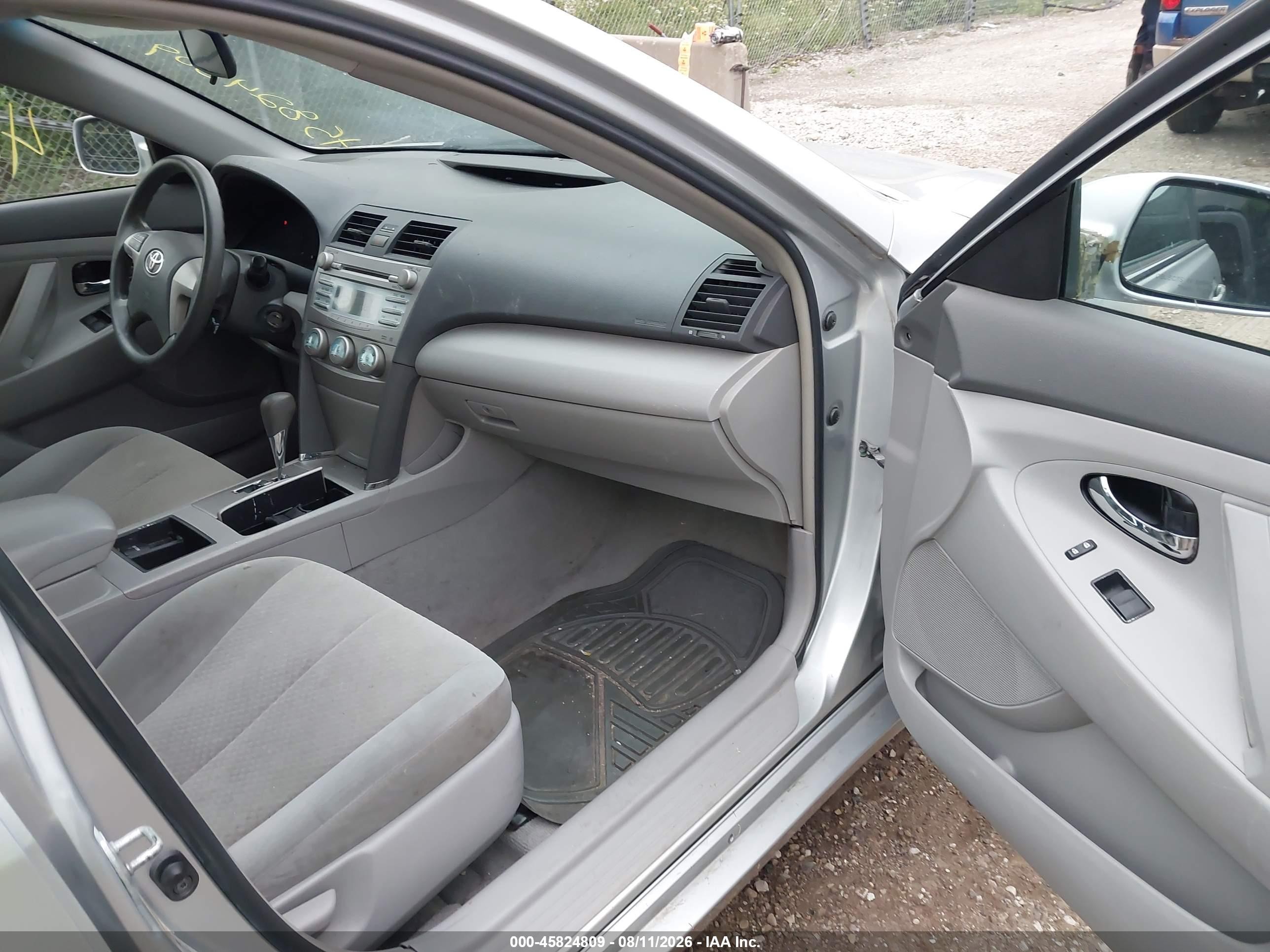 2007 Toyota Camry Le V6 Silver vin: 4T1BK46KX7U529571
