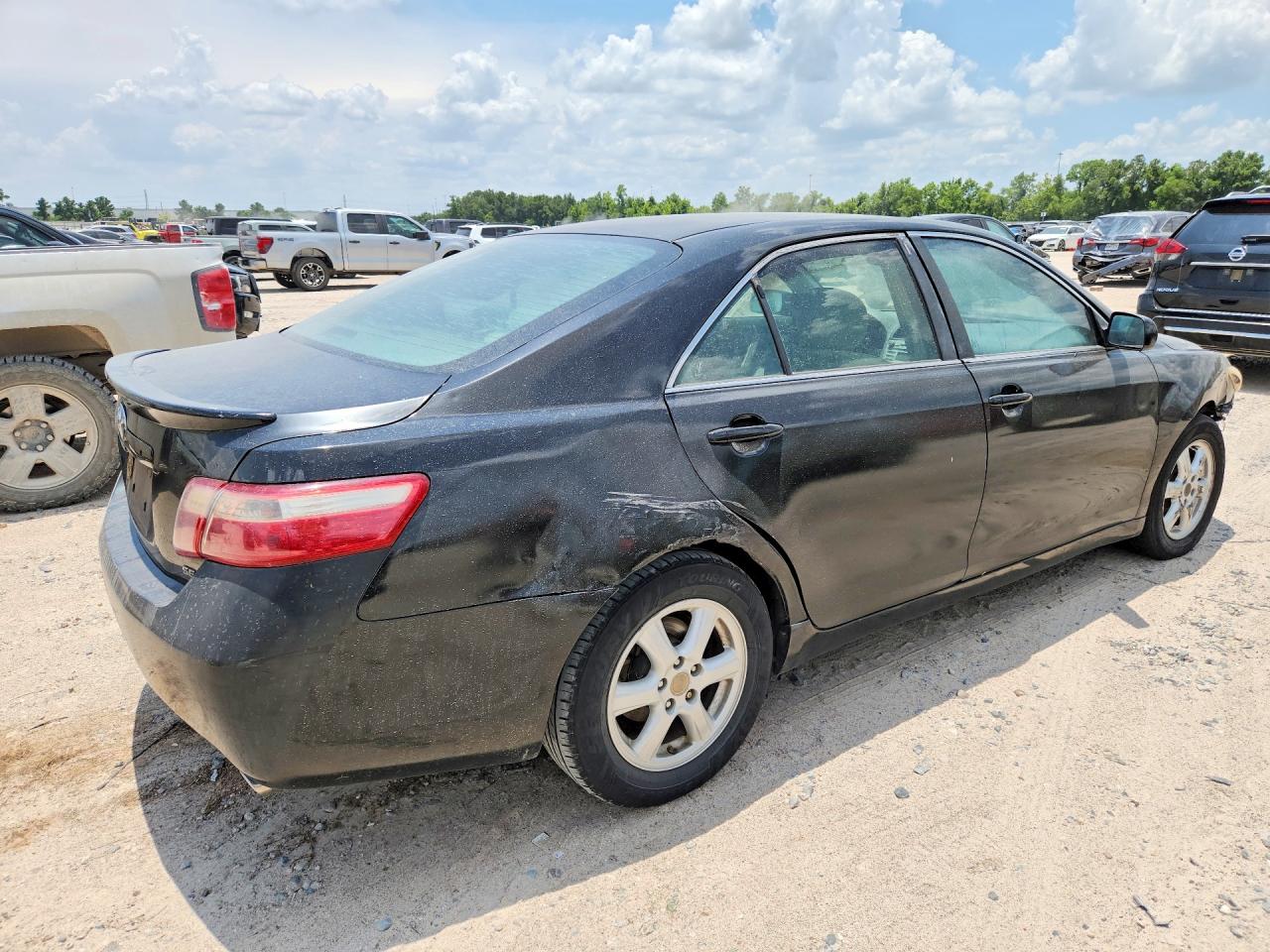 2007 Toyota Camry Le V6 Black vin: 4T1BK46KX7U538481