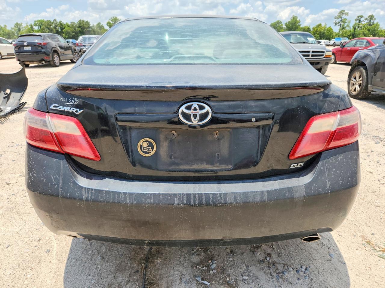 2007 Toyota Camry Le V6 Black vin: 4T1BK46KX7U538481
