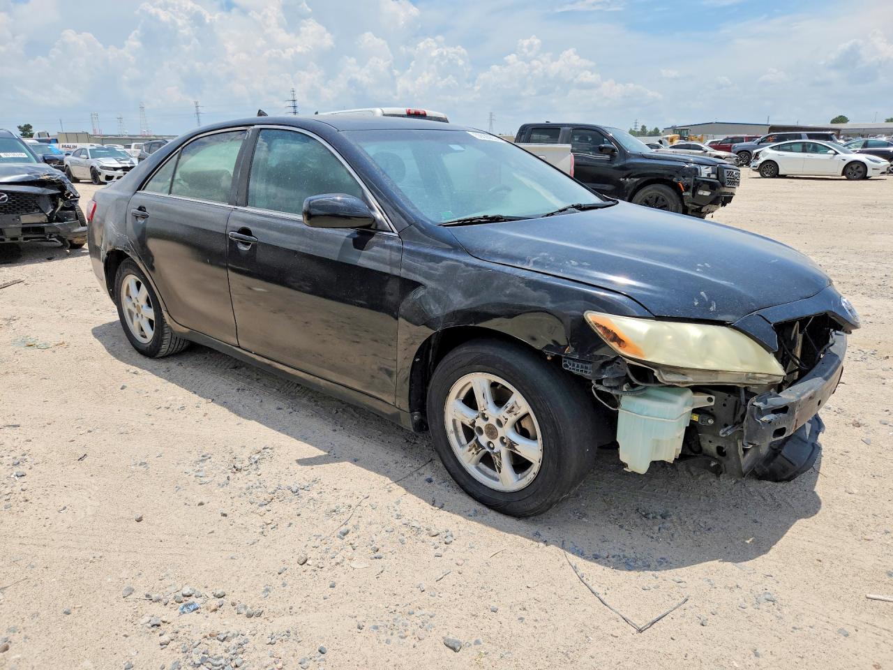 2007 Toyota Camry Le V6 Black vin: 4T1BK46KX7U538481