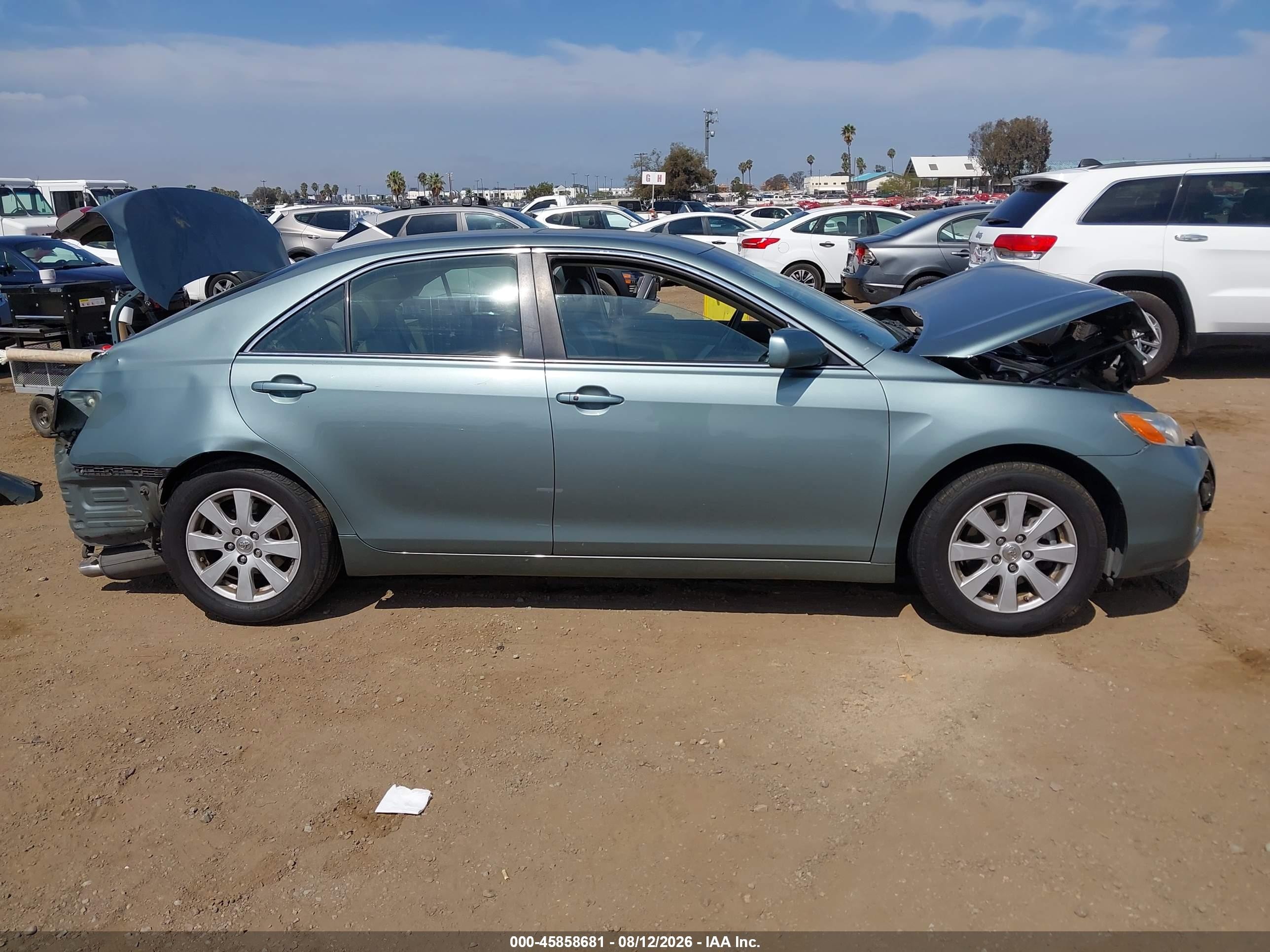 2007 Toyota Camry Xle V6 Бирюзовый vin: 4T1BK46KX7U539632
