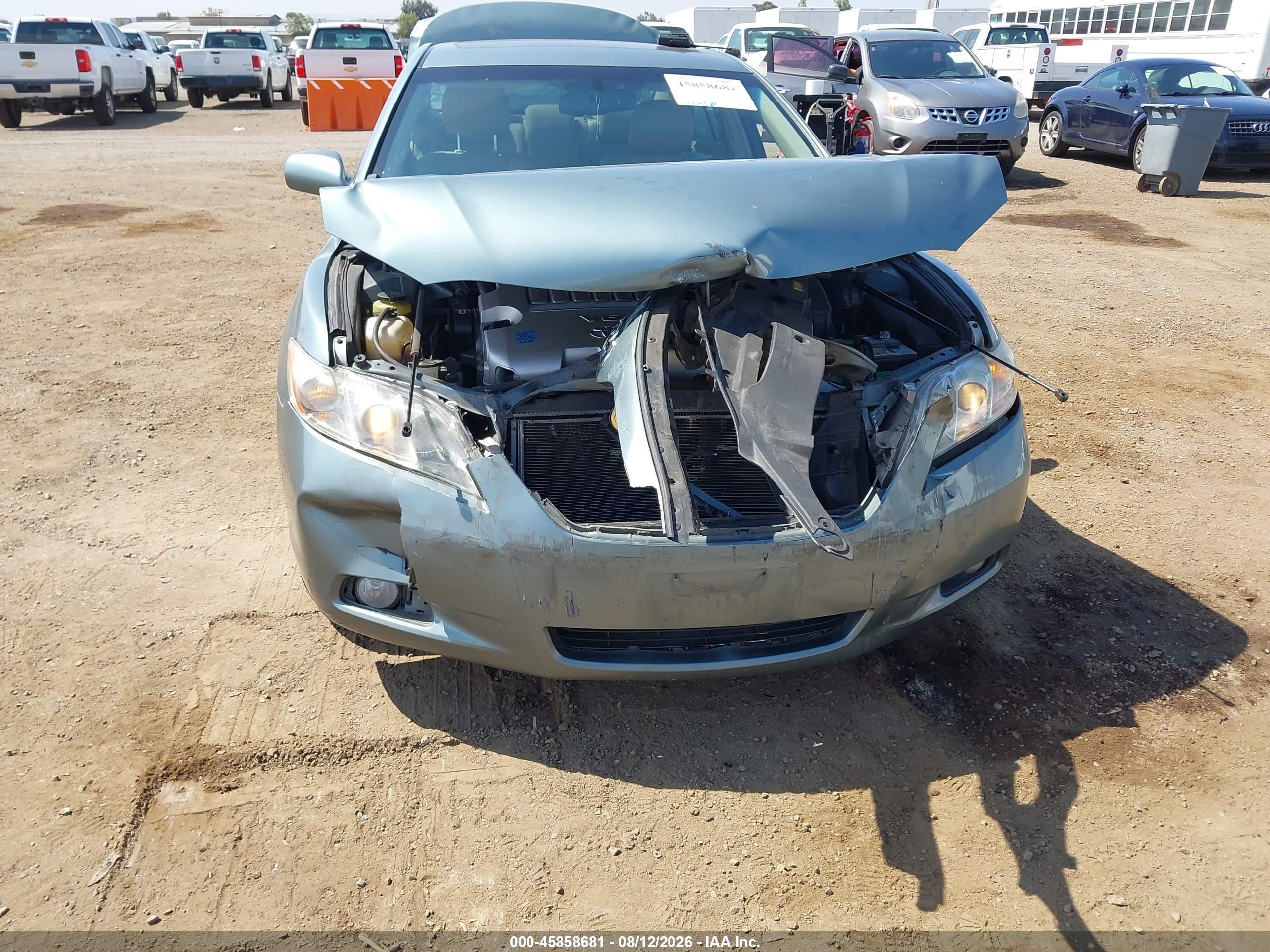 2007 Toyota Camry Xle V6 Бирюзовый vin: 4T1BK46KX7U539632