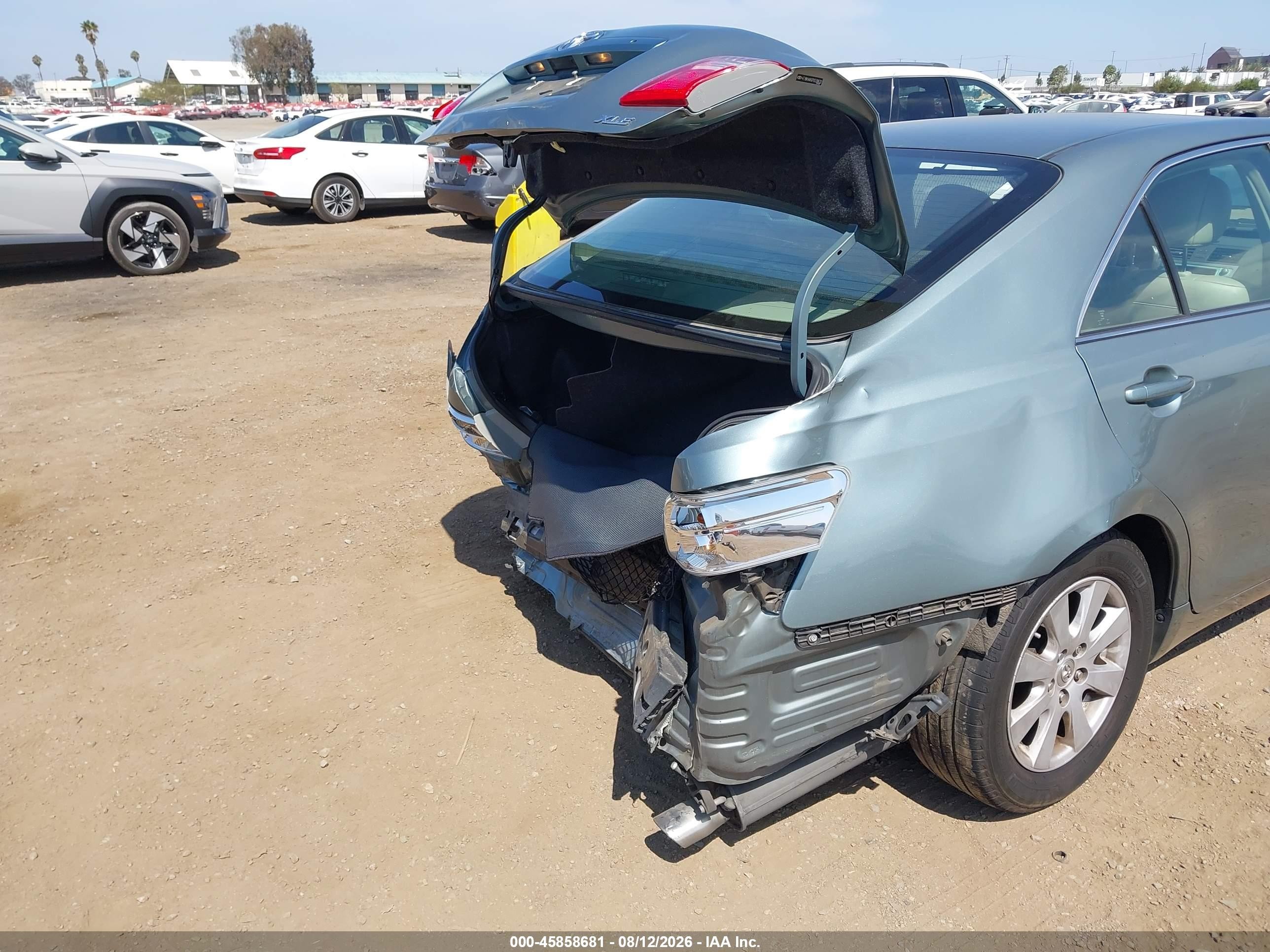 2007 Toyota Camry Xle V6 Бирюзовый vin: 4T1BK46KX7U539632