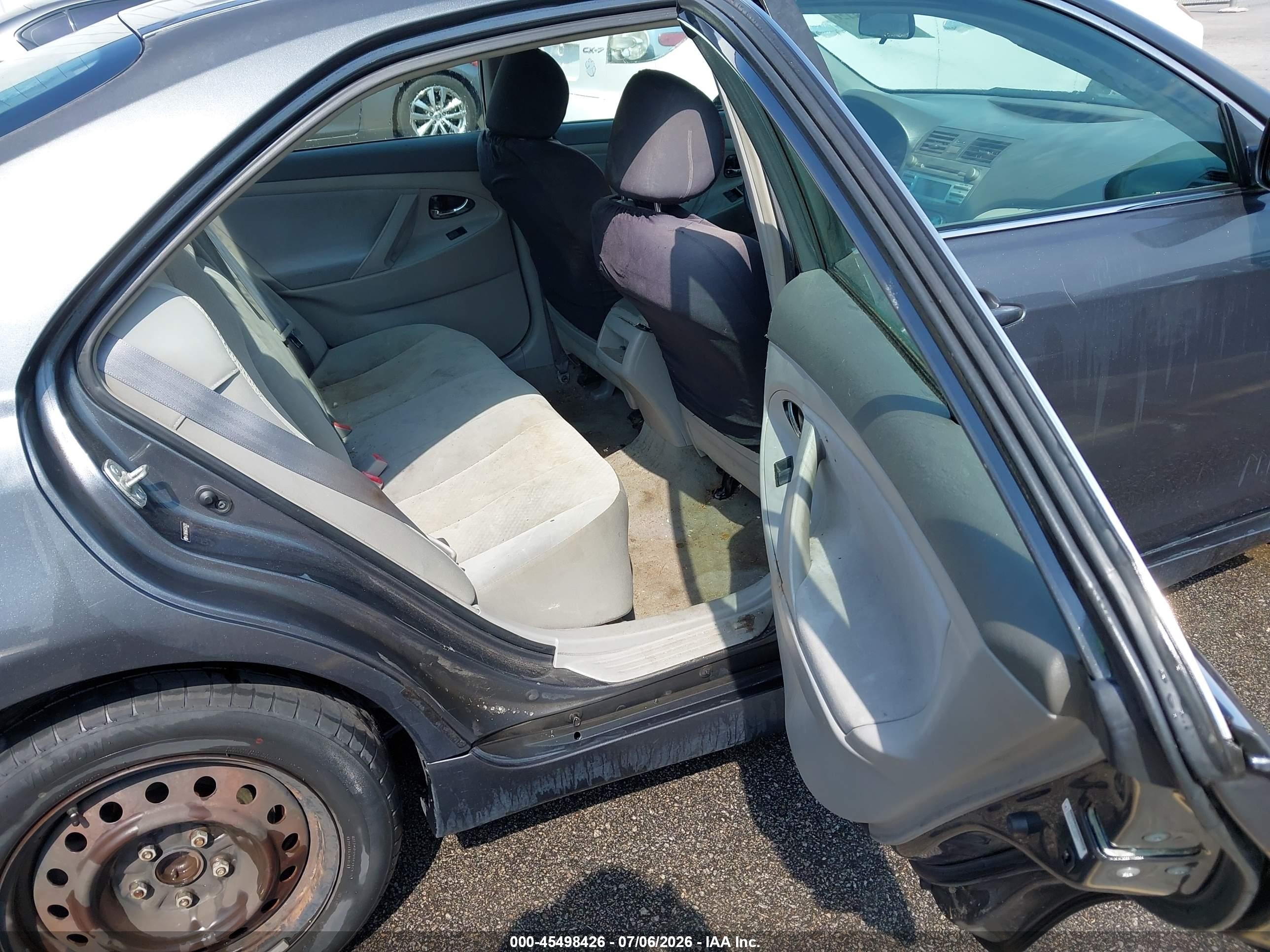 2007 Toyota Camry Le V6 Gray vin: 4T1BK46KX7U540201