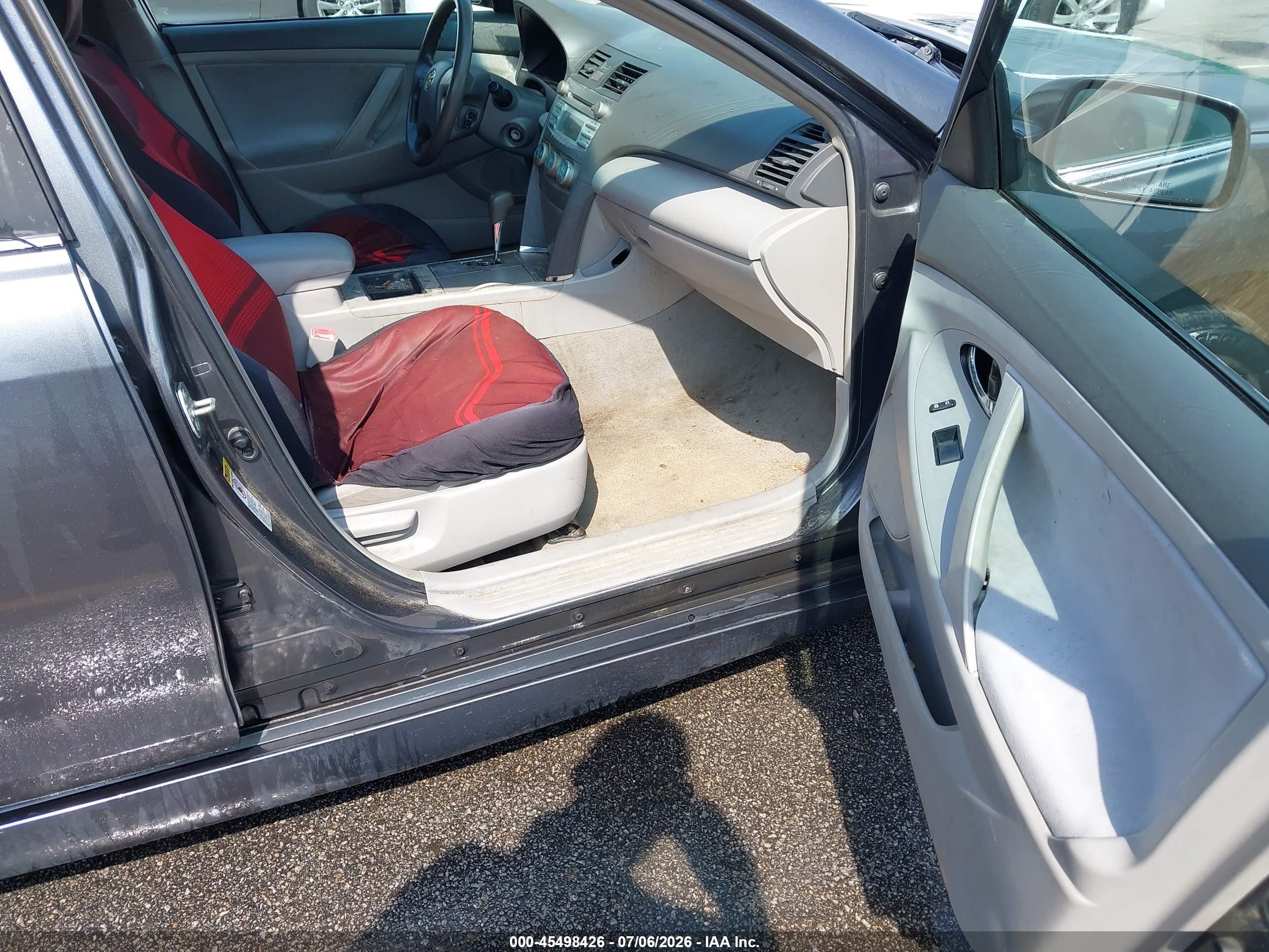 2007 Toyota Camry Le V6 Gray vin: 4T1BK46KX7U540201